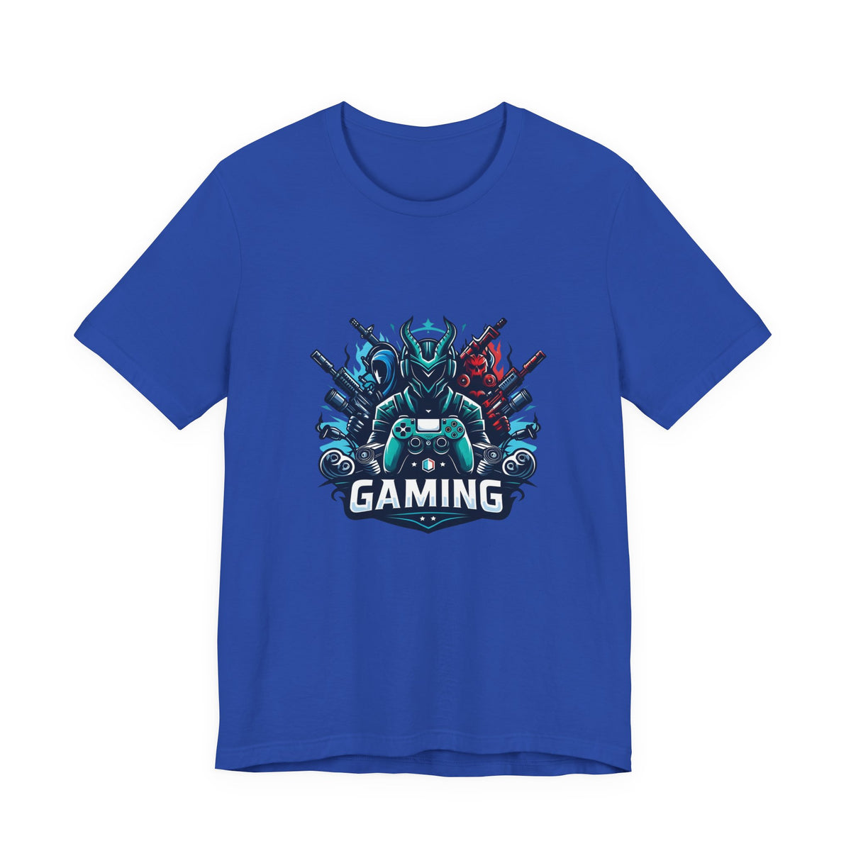 Gaming Controller Emblem Tee — Esports Gamer Graphic T-Shirt