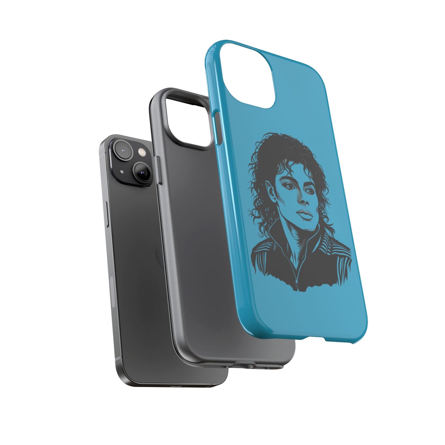 Michael Jackson Phone Case - Tough Cases, Pop Music Gifts, Retro Art, Unique Phone Accessories, Vintage Design