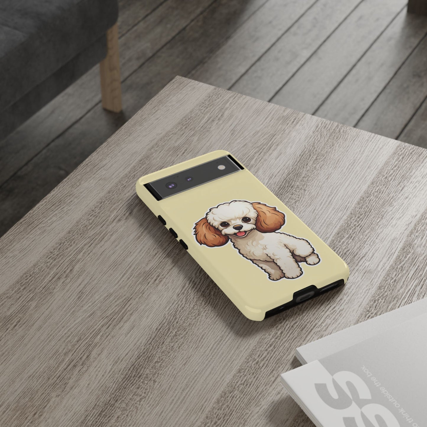 Cute Dog Phone Case, Pet Lover Gift, Custom Phone Cover, Cartoon Dog Case, Durable Phone Accessory