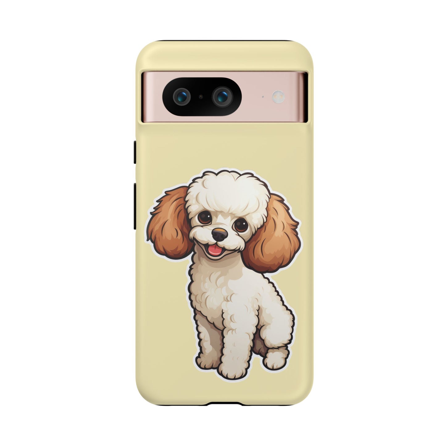Cute Dog Phone Case, Pet Lover Gift, Custom Phone Cover, Cartoon Dog Case, Durable Phone Accessory