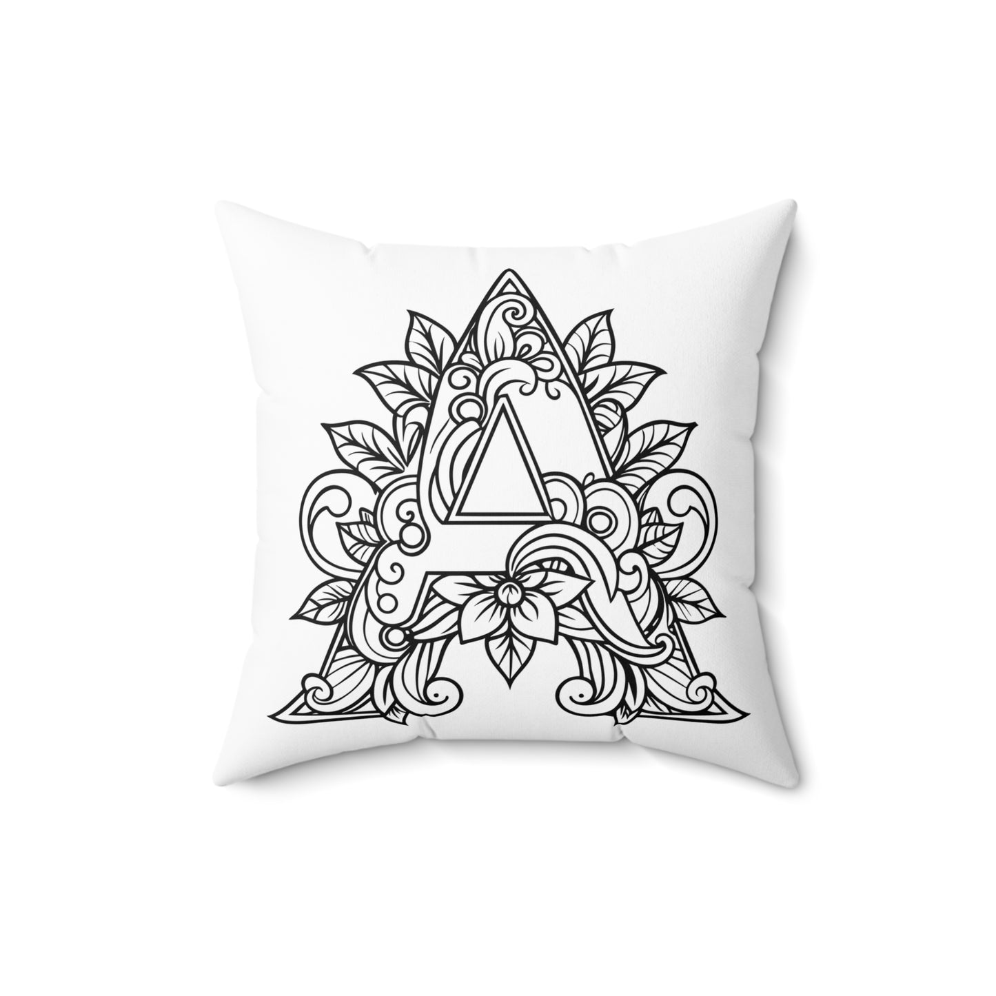 Spun Polyester Square Pillow