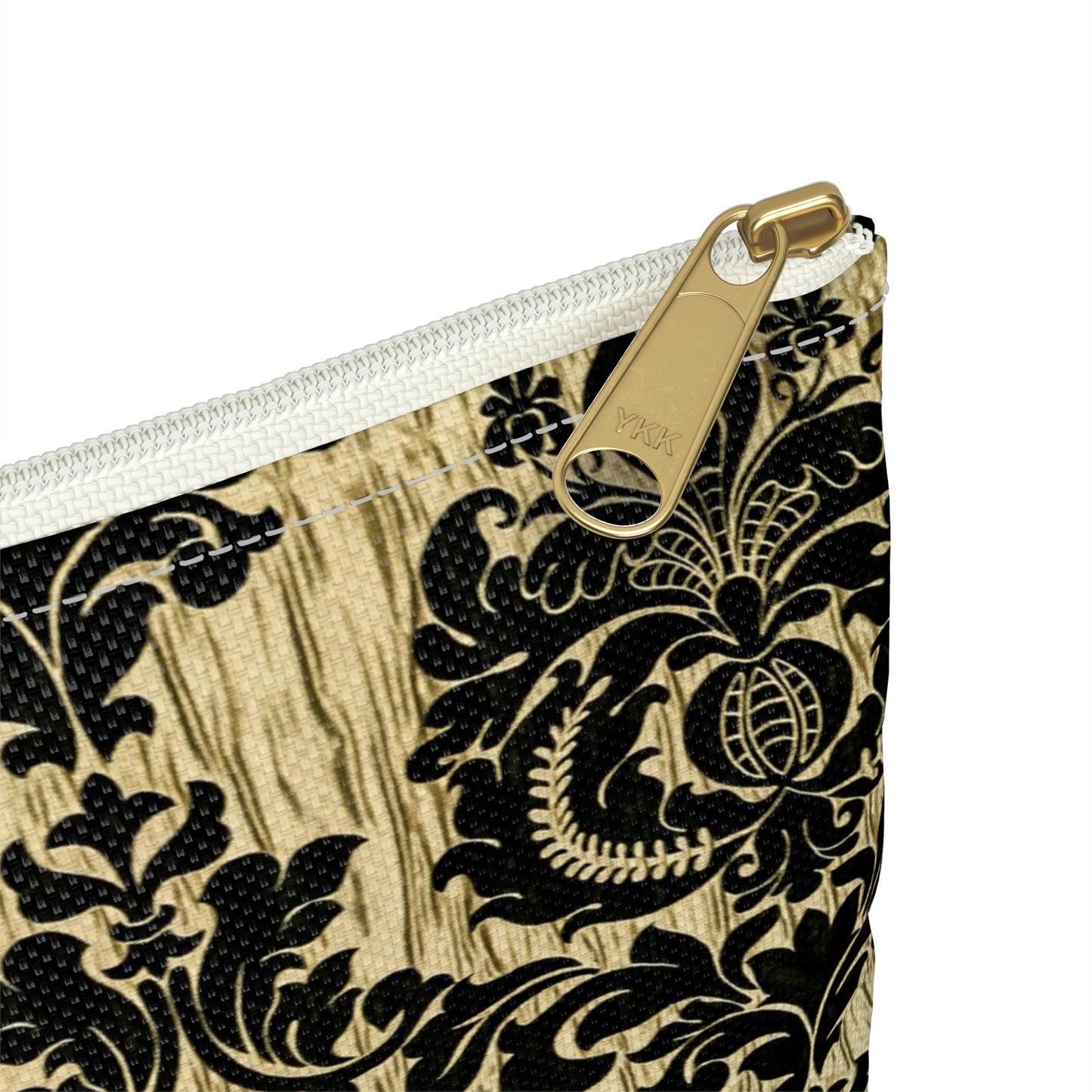 Elegant Gothic Accessory Pouch, Stylish Travel Bag, Makeup Organizer
