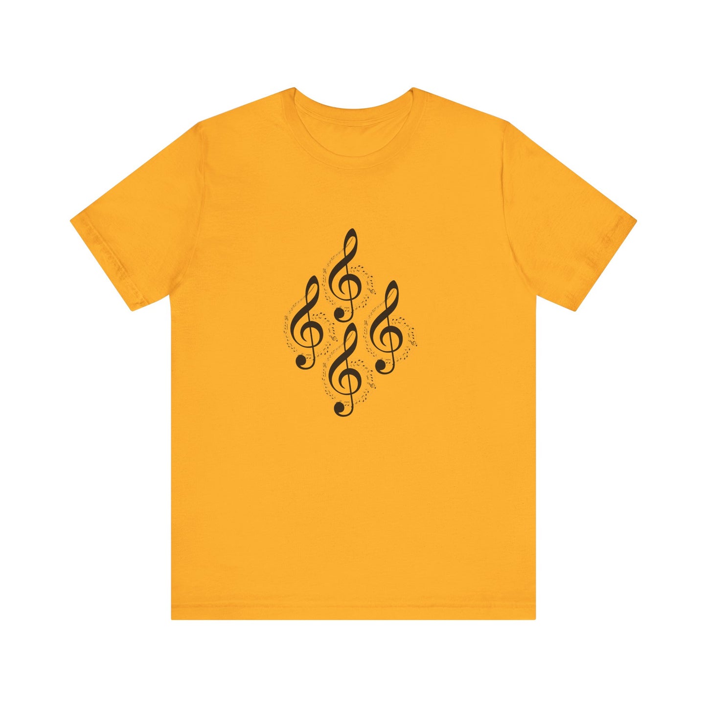 Musical Notes Tee - Perfect for Music Lovers, Casual Wear, Concerts, Festivals, Unique Gift Idea