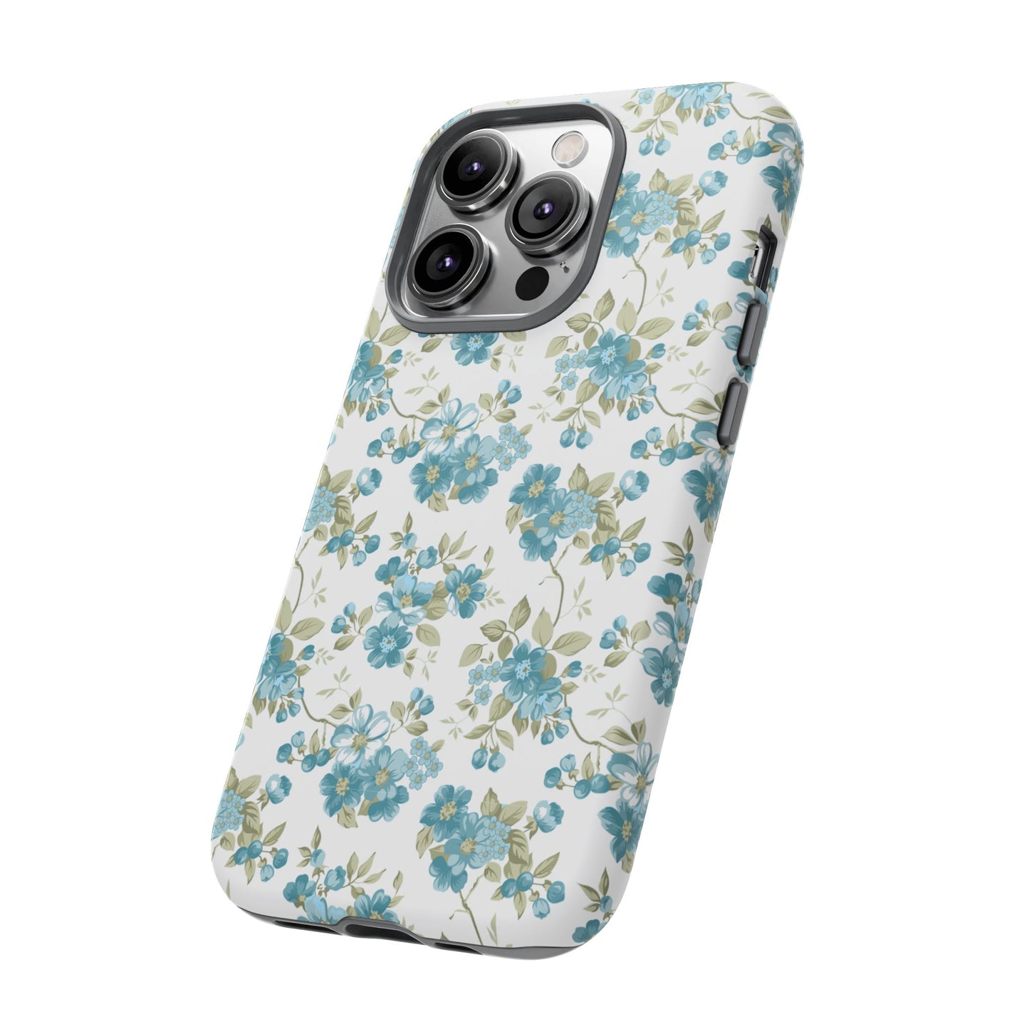 Floral Phone Case - Tough Cases, Durable Phone Cover, Cute Floral Design, Gift for Her, Trendy Phone Accessory, Spring Style