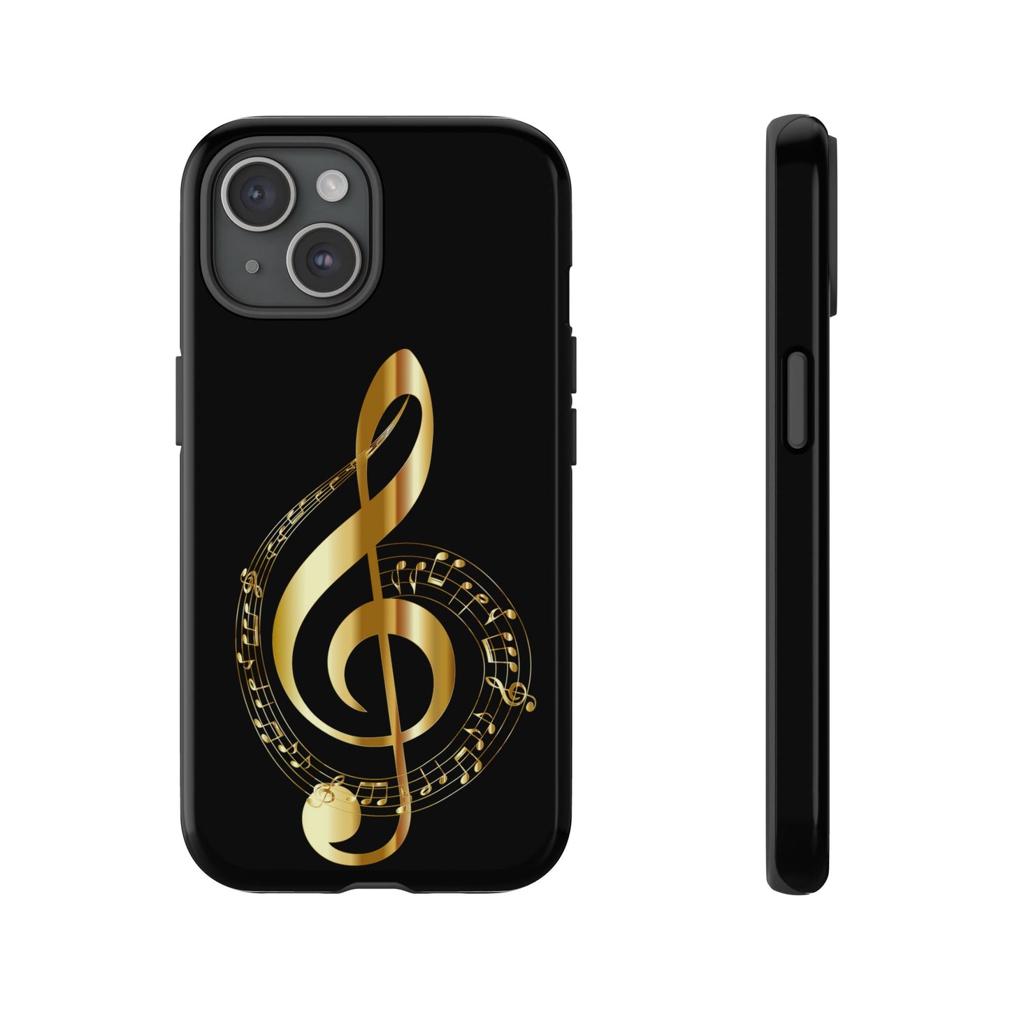 Tough Cases black gold musical Note