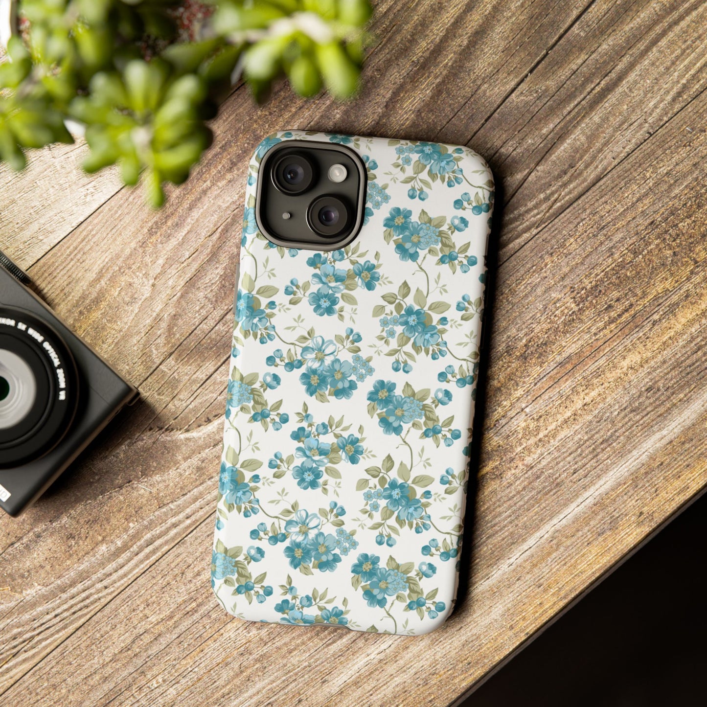 Floral Phone Case - Tough Cases, Durable Phone Cover, Cute Floral Design, Gift for Her, Trendy Phone Accessory, Spring Style