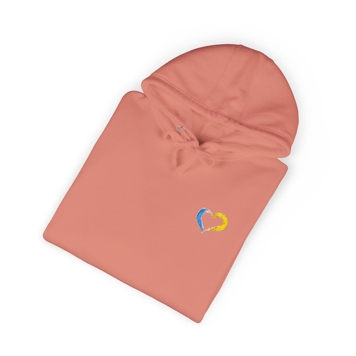 Colorful Heart Unisex Fleece Hoodie | Cozy Gift for Friends, Valentine's Day, Anniversary, Casual Wear, Spring Fashion