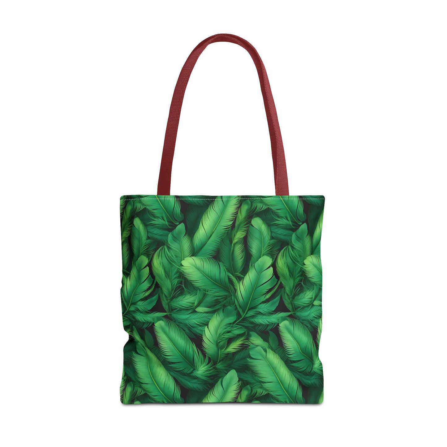 Tropical Leaf Tote Bag, Eco-Friendly Shopping Bag, Beach Day Essential, Vacation Accessory, Summer Gift Idea