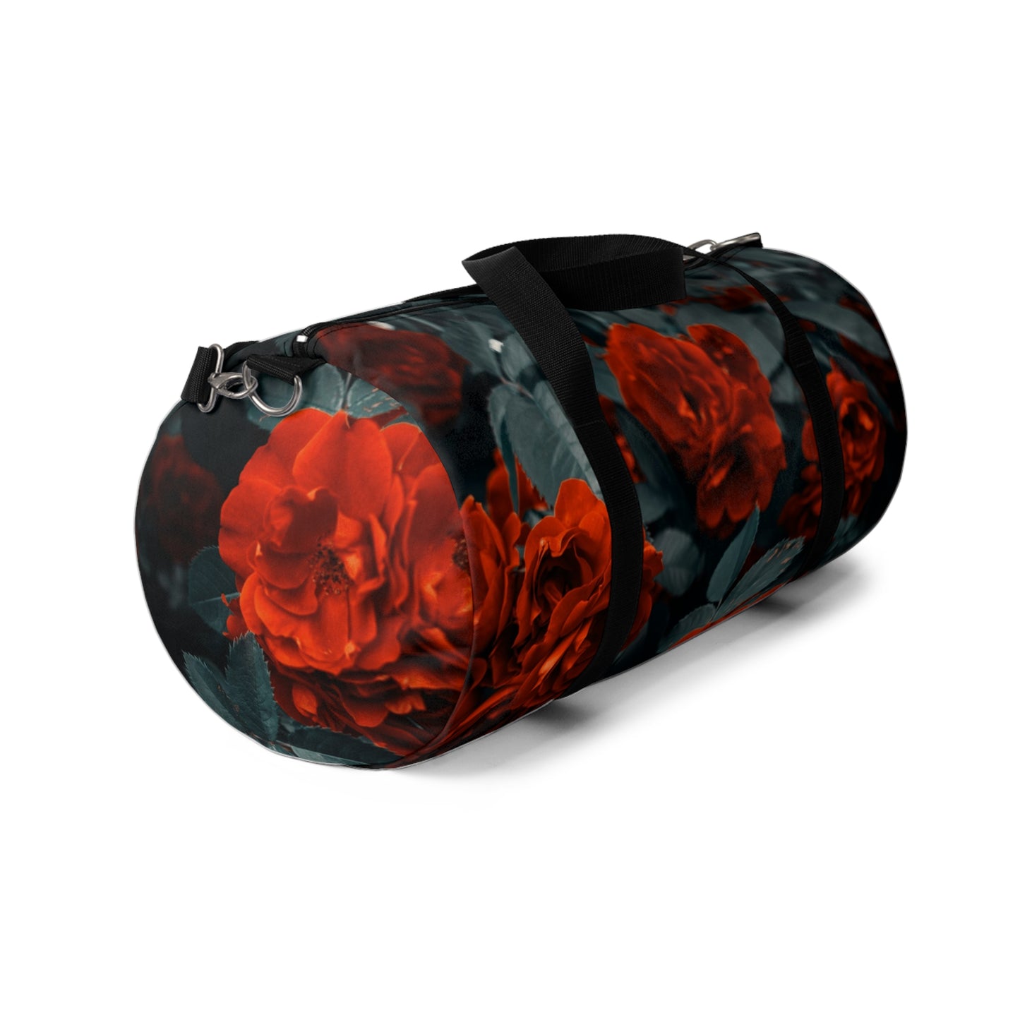 Elegant Floral Duffel Bag, Gym Bag, Travel Luggage