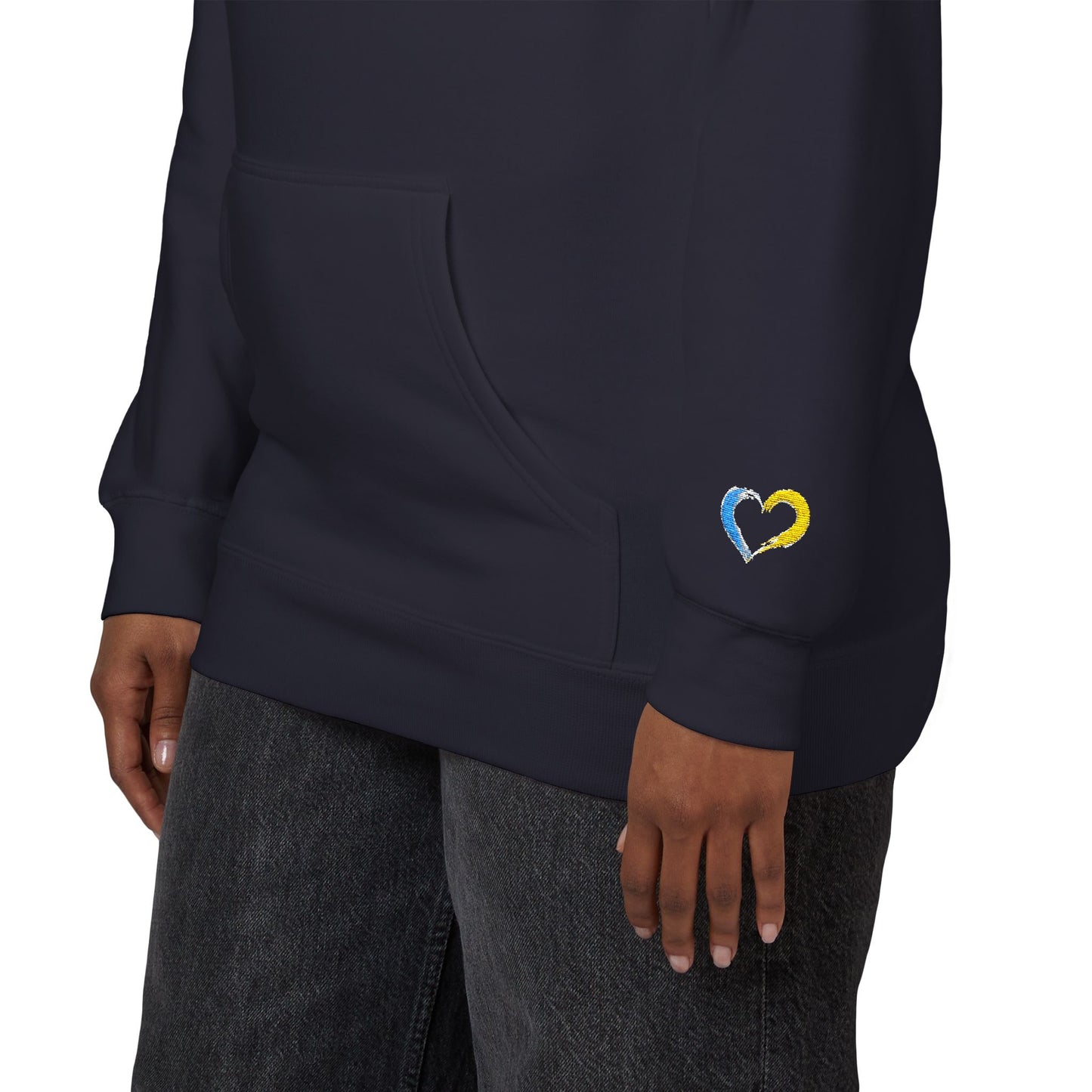 Colorful Heart Unisex Fleece Hoodie | Cozy Gift for Friends, Valentine's Day, Anniversary, Casual Wear, Spring Fashion