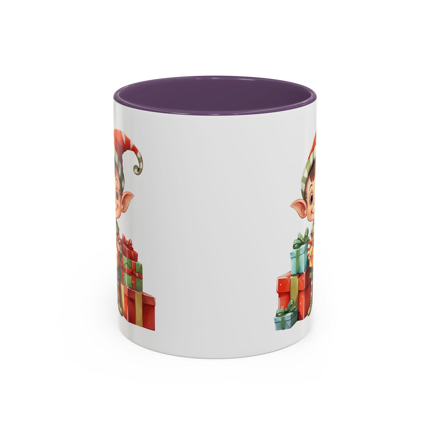 Holiday Elf Coffee Mug - Festive Gift Mug, Christmas Decor, Cute Elf Mug, Coffee Lover Gift, Winter Holiday Drinkware