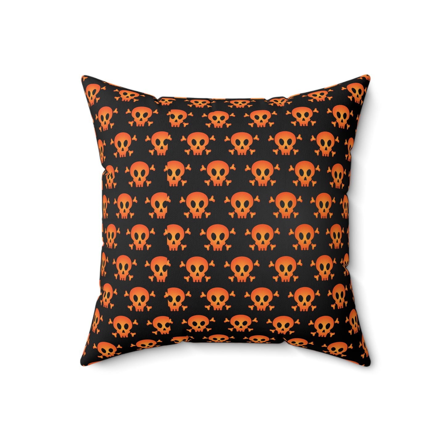 Spun Polyester Square Pillow - Halloween