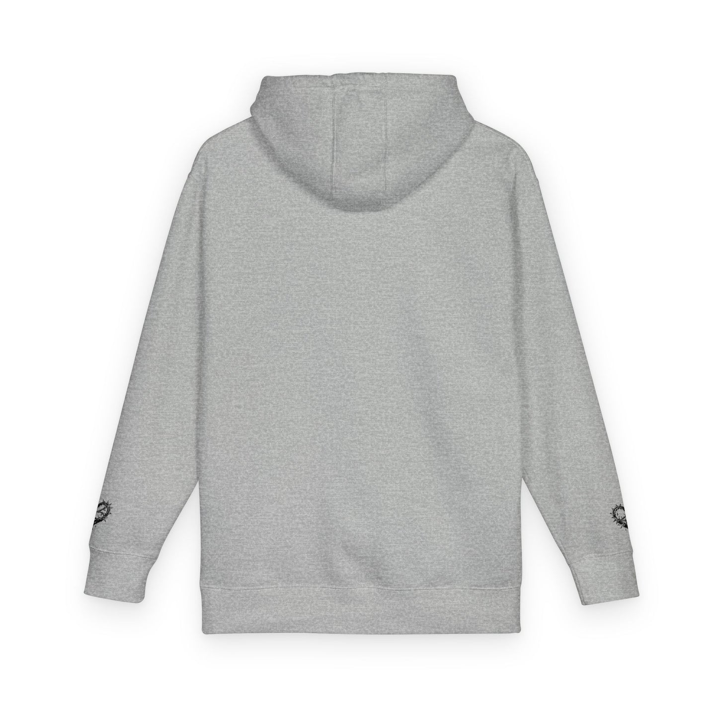 Heartfelt Unisex Fleece Hoodie, Cozy Gift, Casual Wear, Valentine's Day, Romantic Style