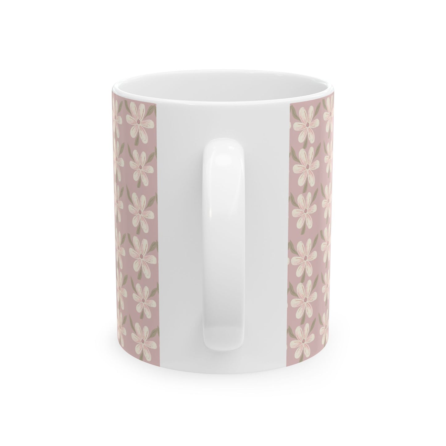 Ceramic Mug, (11oz, 15oz) Daisy