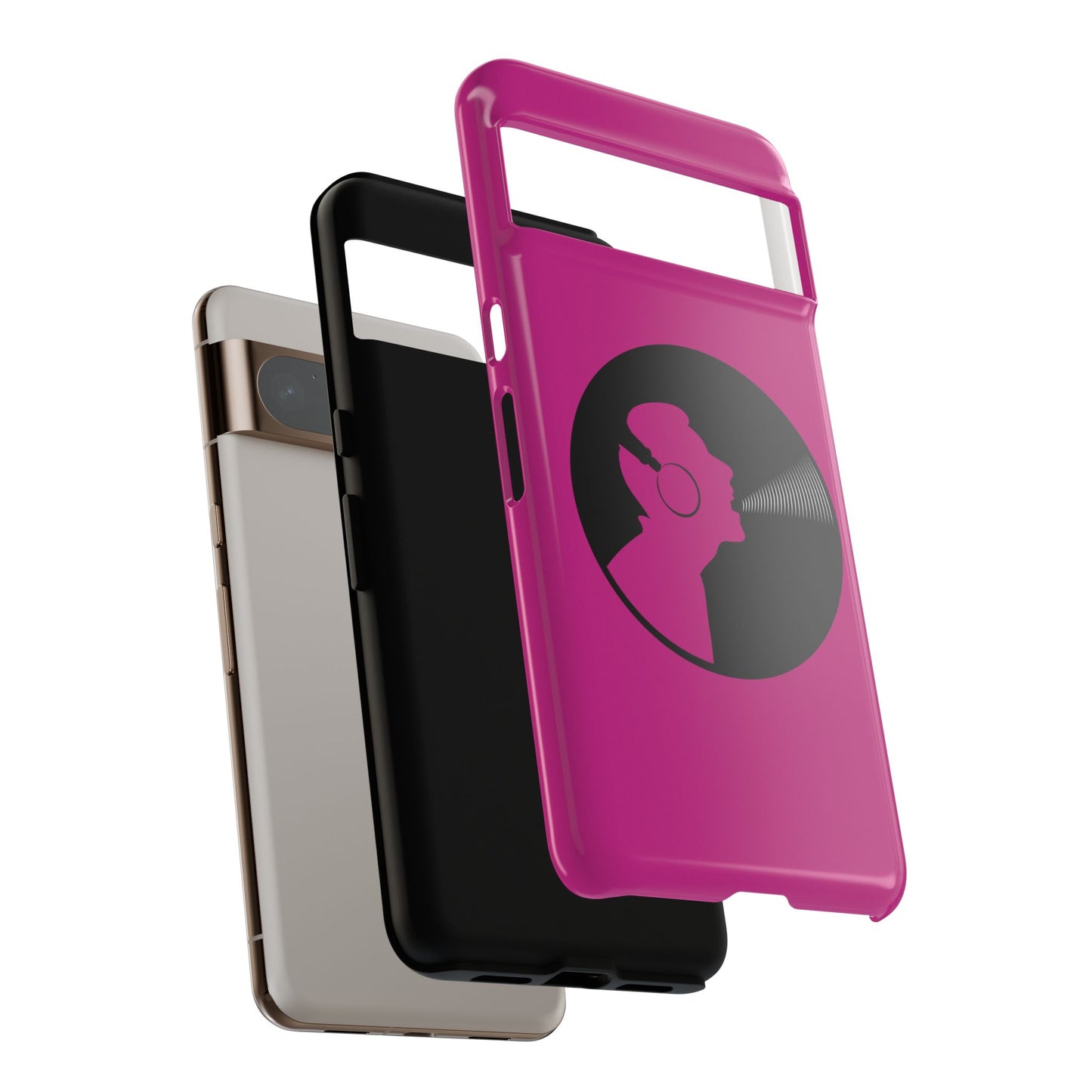 Stylish Phone Case for Music Lovers, Vibrant Tough Cases, Custom iPhone Cover, Gift for Her, Trendy Accessories