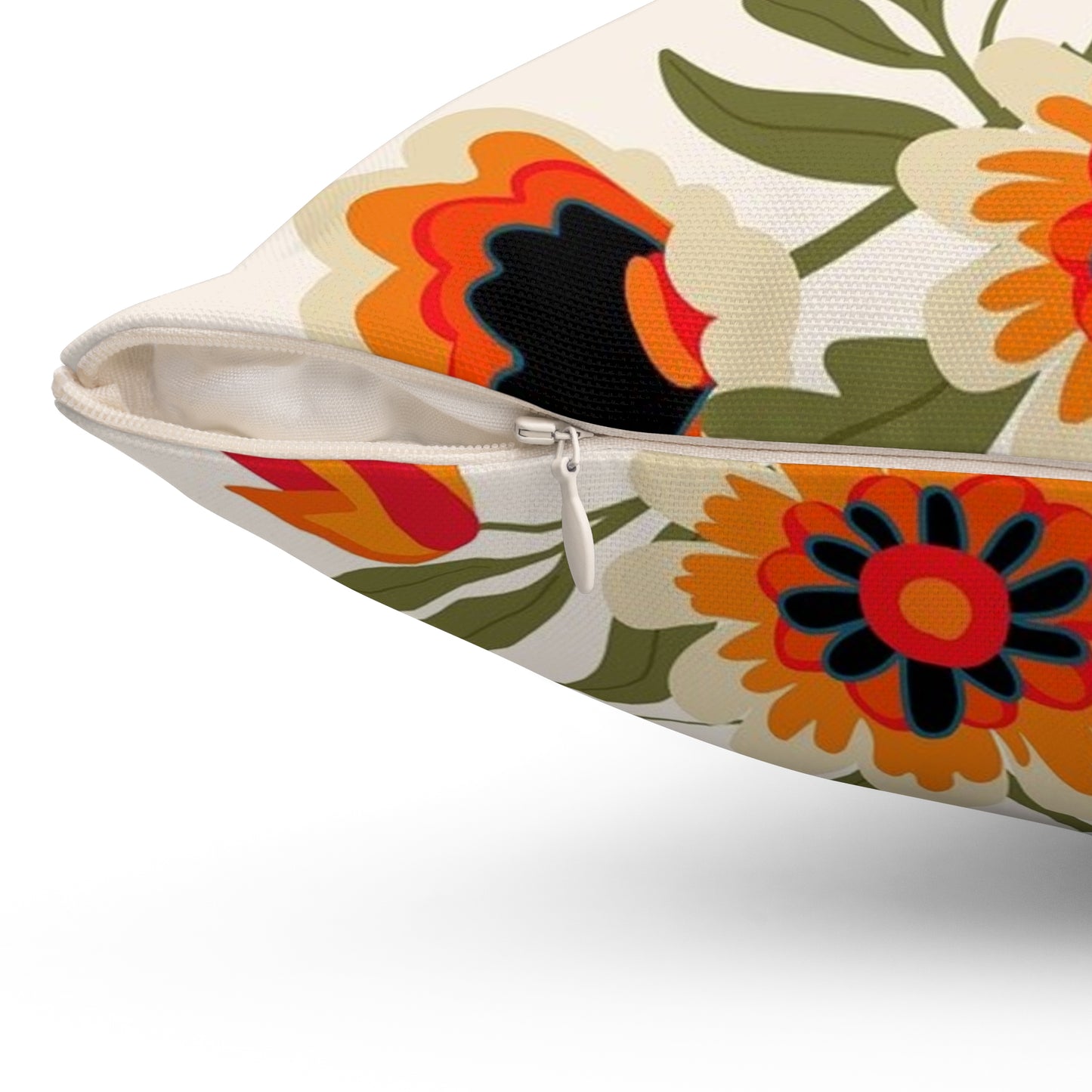 Spun Polyester Square Pillow