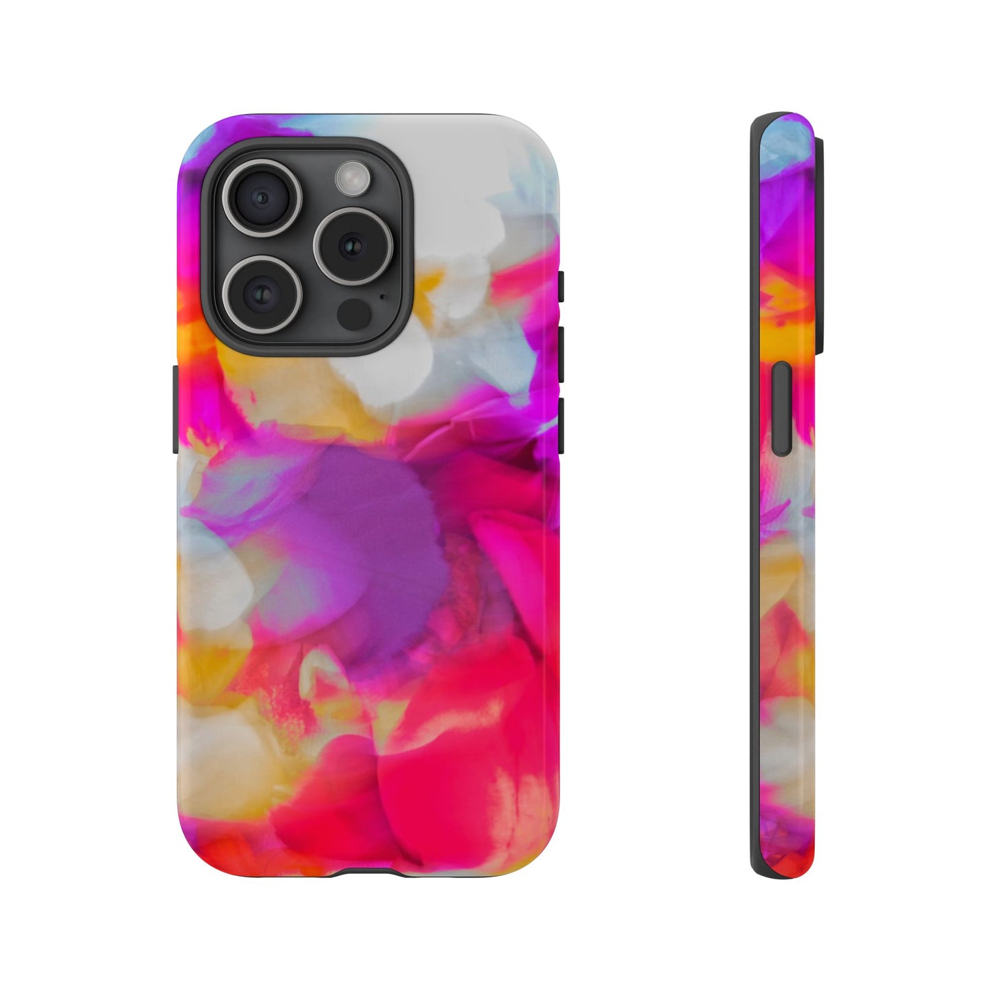 Floral Phone Case: Stylish Art for Your Device, Tough Cases, Gift for Her, Flower Print, Trendy Accessories, Phone Protection
