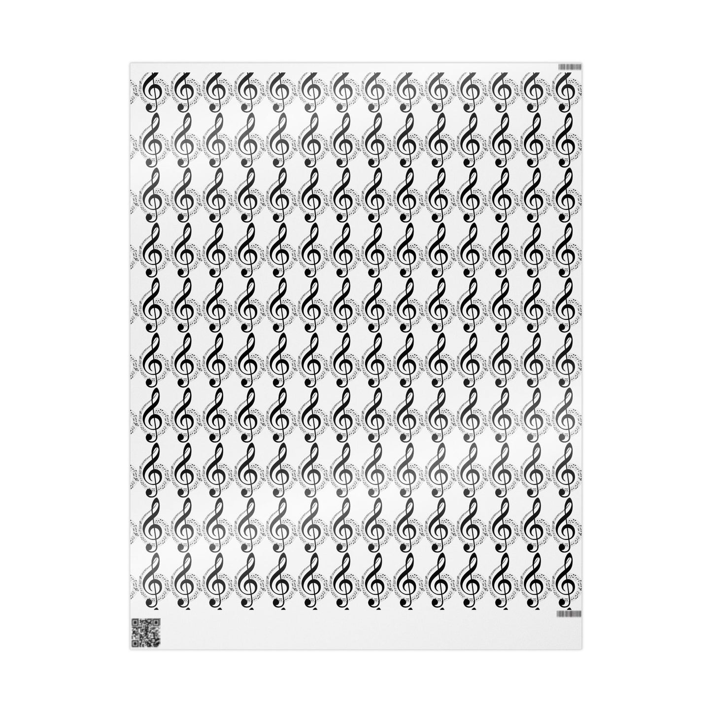 Musical Notes Wrapping Paper Perfect for Music Lovers