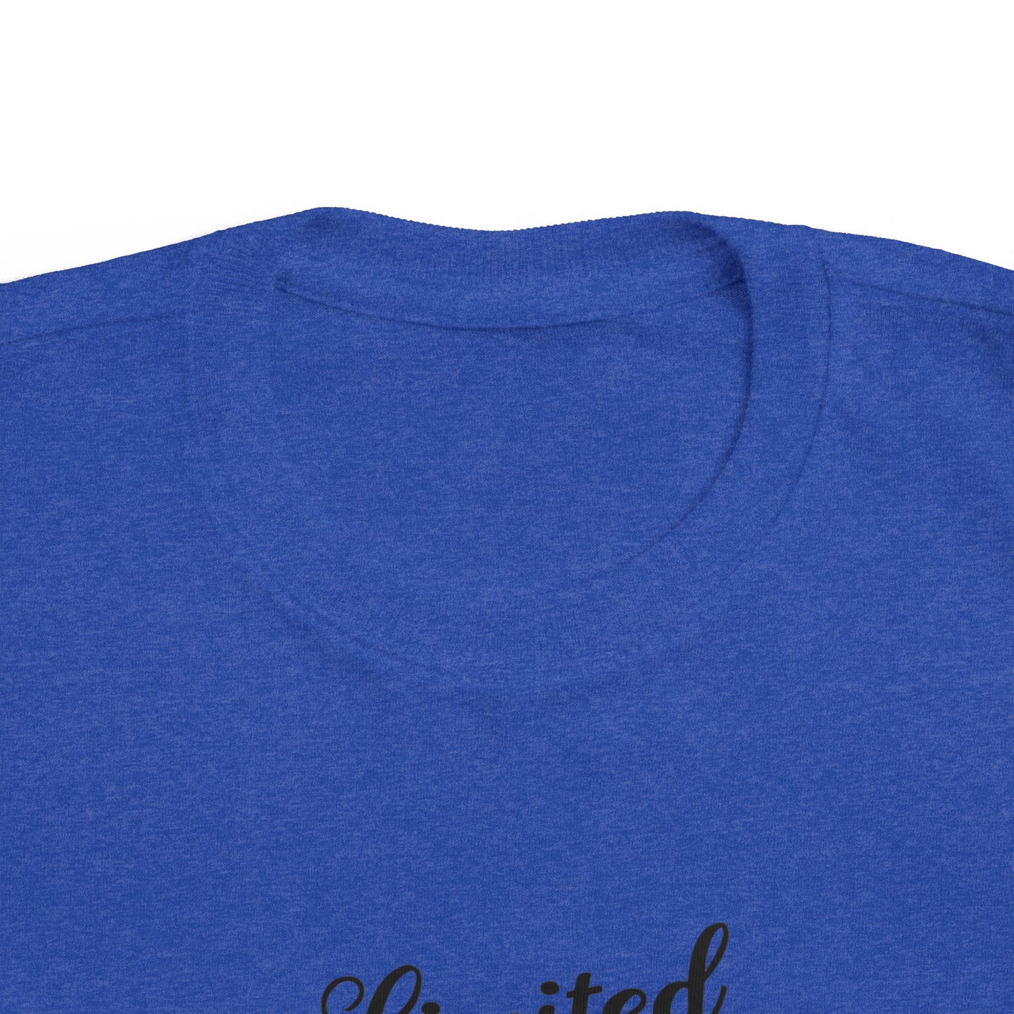 Limited Edition Toddler Tee, Cute Kids Shirt, Children's Fashion, Baby Gift, Toddler Apparel, Playful Clothing, Special Occasion Wear
