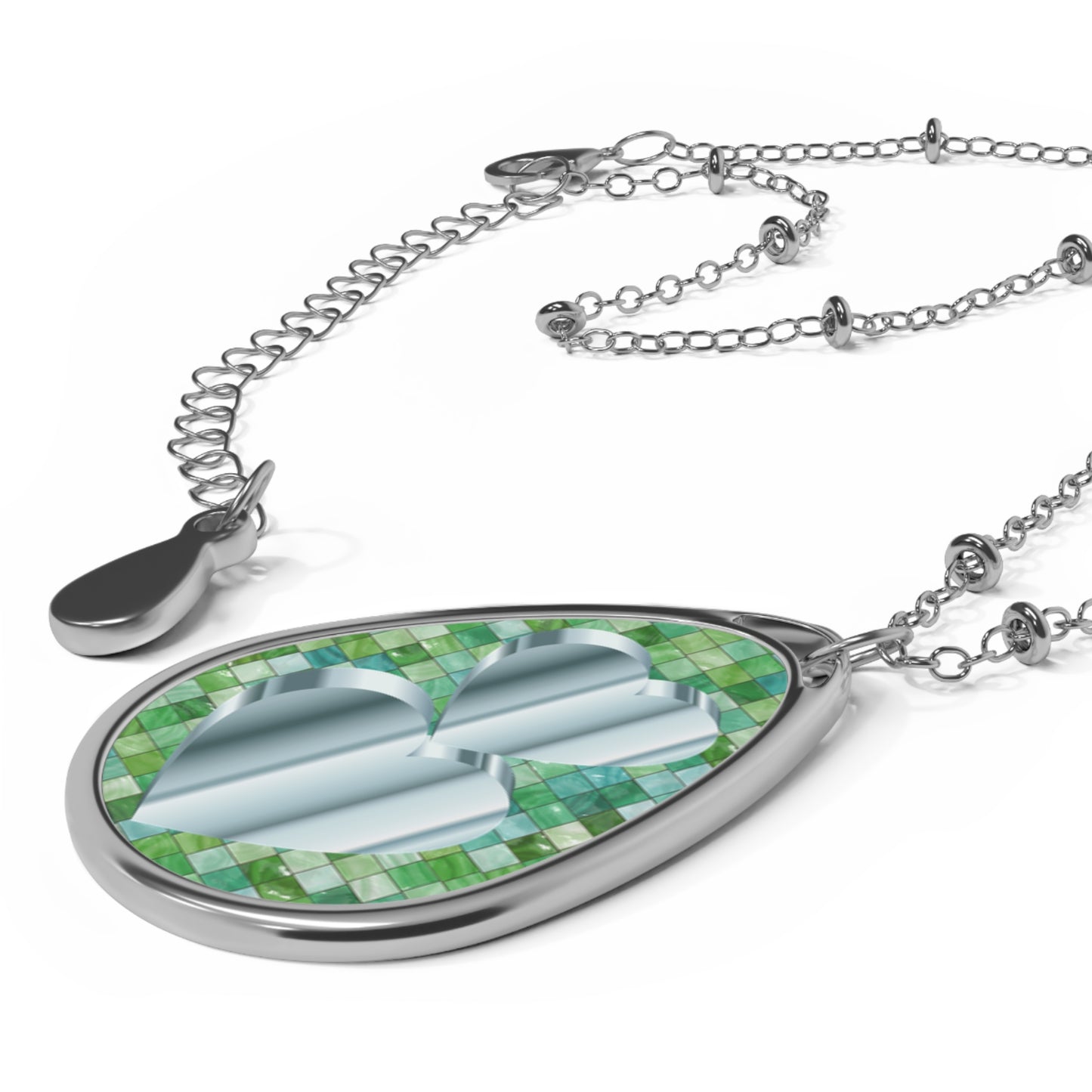Elegant Teardrop Pendant Necklace, Gift for Her, Heart Design