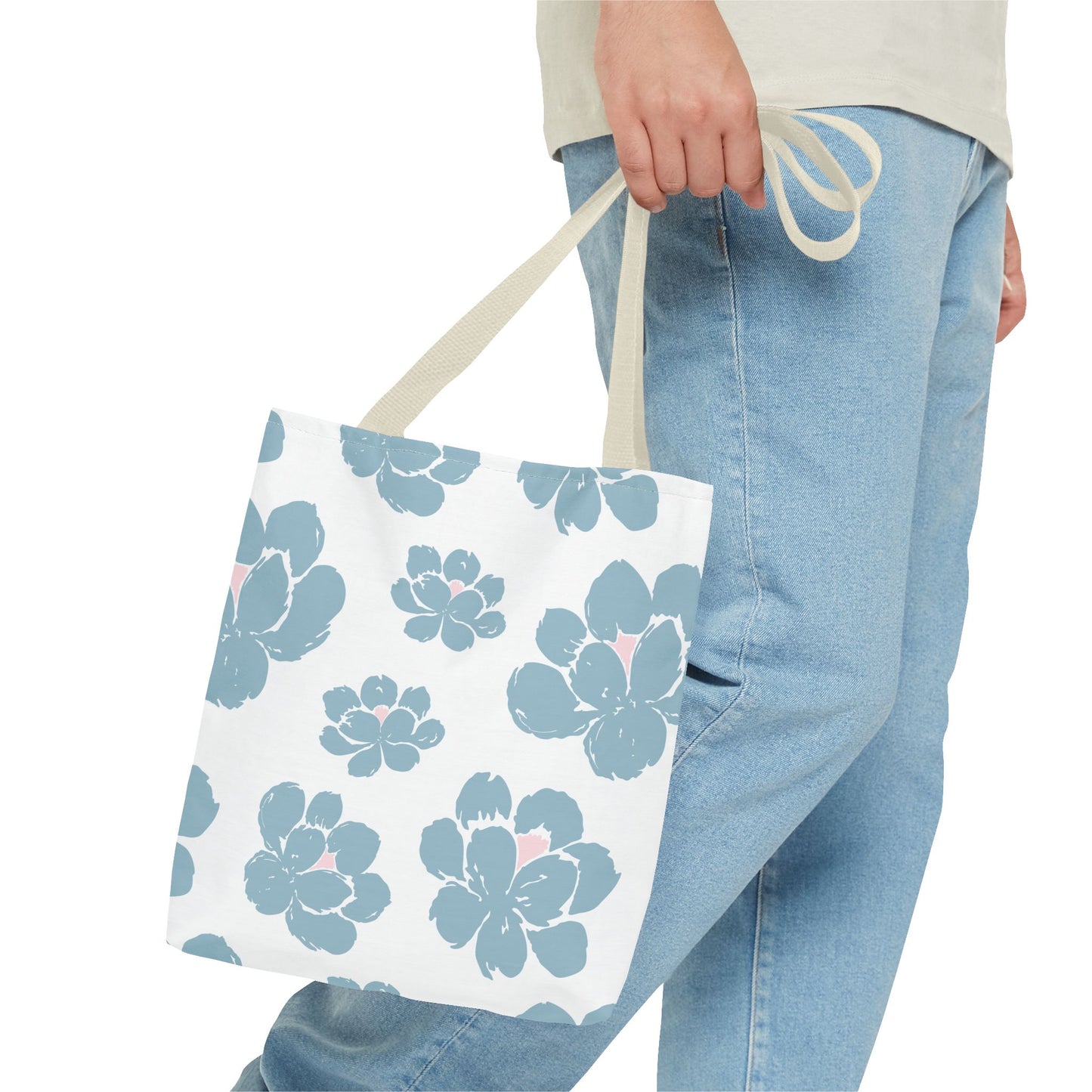 Floral Tote Bag, Stylish Reusable Shopping Bag, Eco-Friendly Gift, Mother's Day Accessory, Chic Beach Bag, Travel Companion