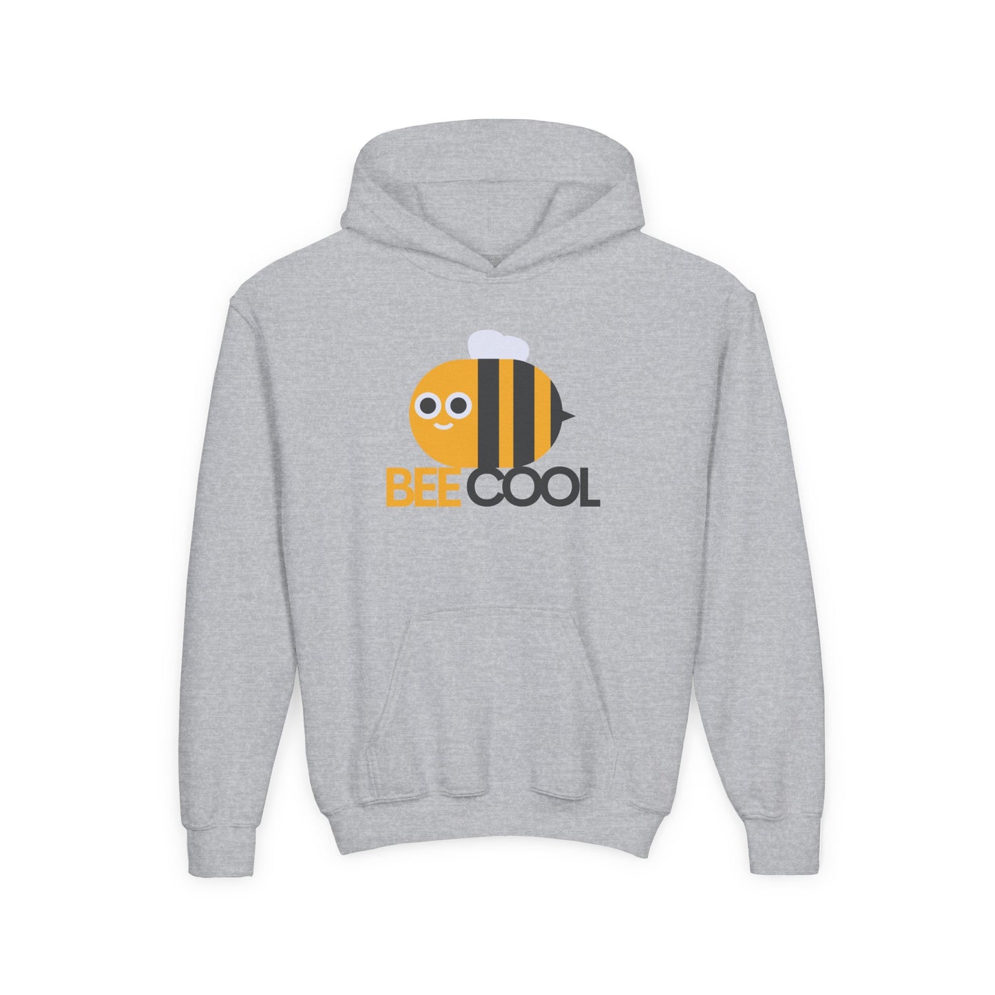 Youth Heavy Blend Hooded Sweatshirt - Bee Cool