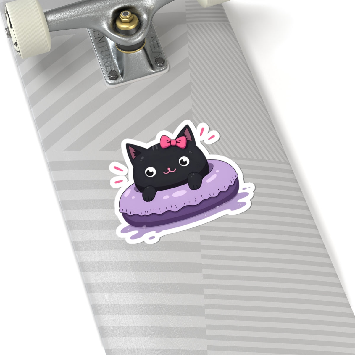 Cute Cat Kiss-Cut Stickers | Adorable Cat Decal for Laptops, Water Bottles, Scrapbooking, Gifts, Party Favors