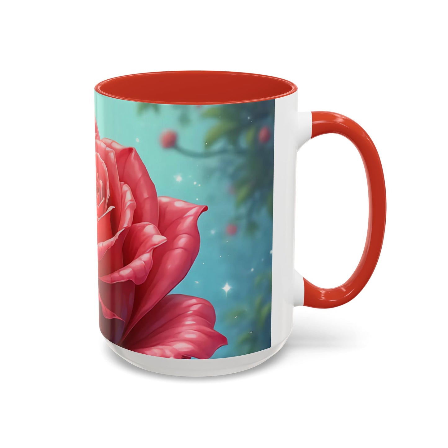 Elegant Rose Coffee Mug for Floral Lovers, Perfect Gift for Mother’s Day, Birthday, Home Decor, Garden Enthusiasts, Art Collectors