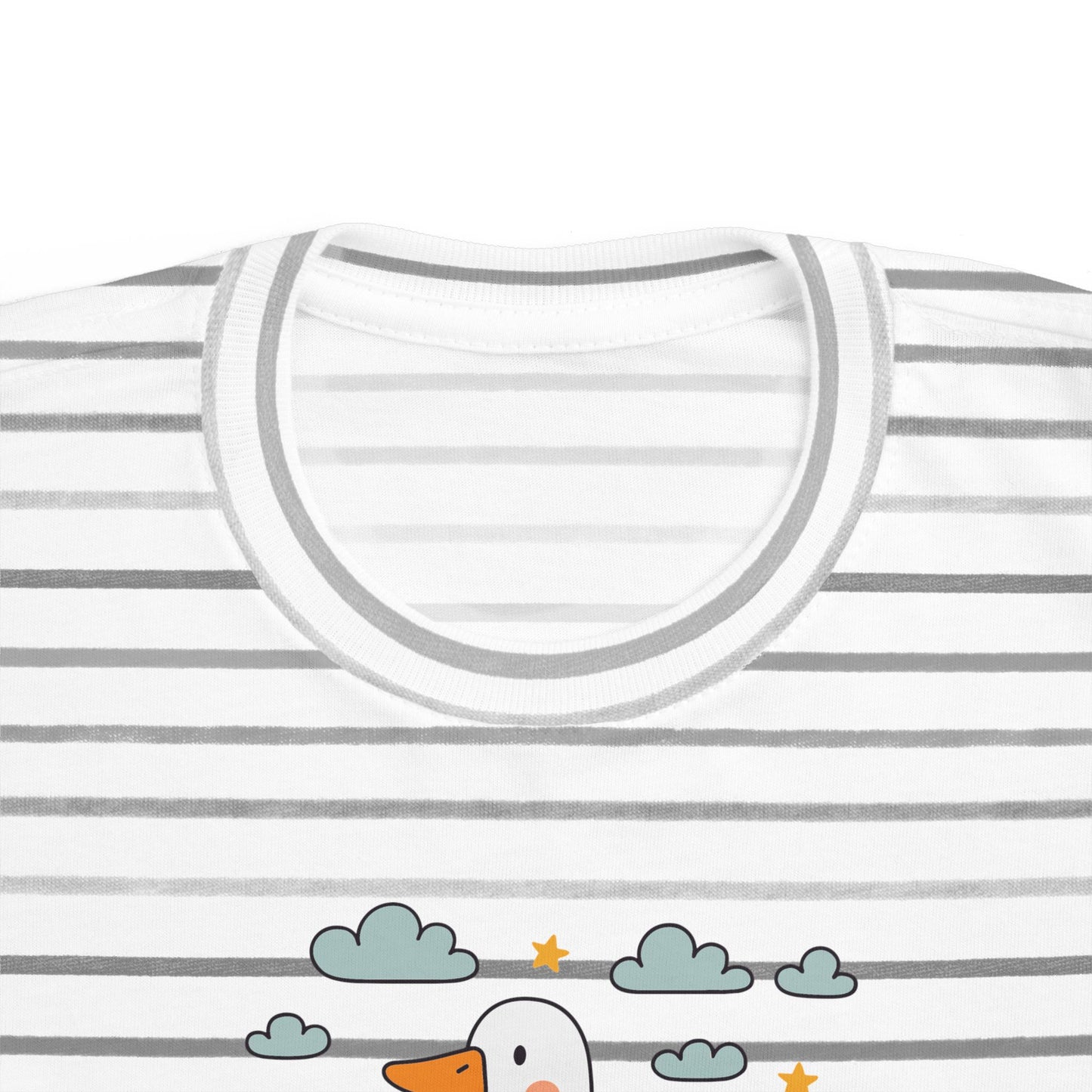 Cute Toddler's Tee with Happy Duck Design, Perfect for Playtime, Gifts, or Family Outings, Summer Fun, Animal Lovers