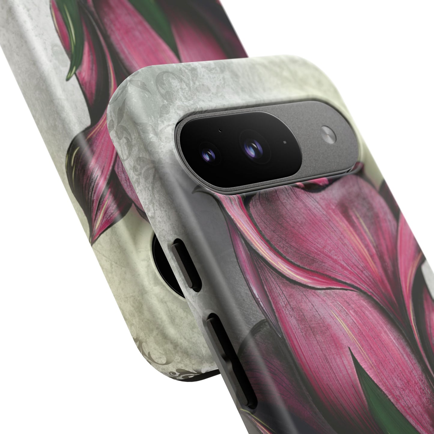 Rose Phone Case – Tough Cases, Floral Phone Cover, Gift for Her, Minimalist Design, Nature Lover's Accessory, Birthday Gift Idea