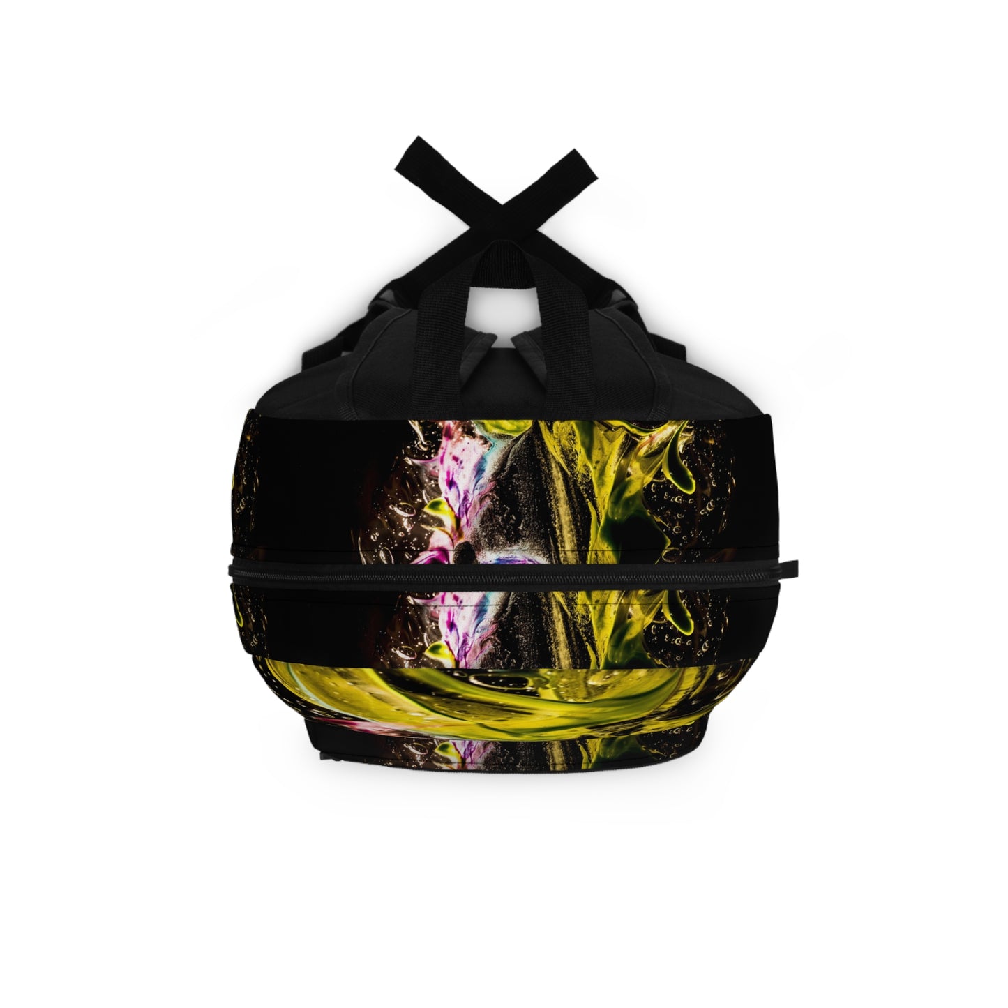 Vibrant Abstract Art Backpack - Colorful Fashion Backpack