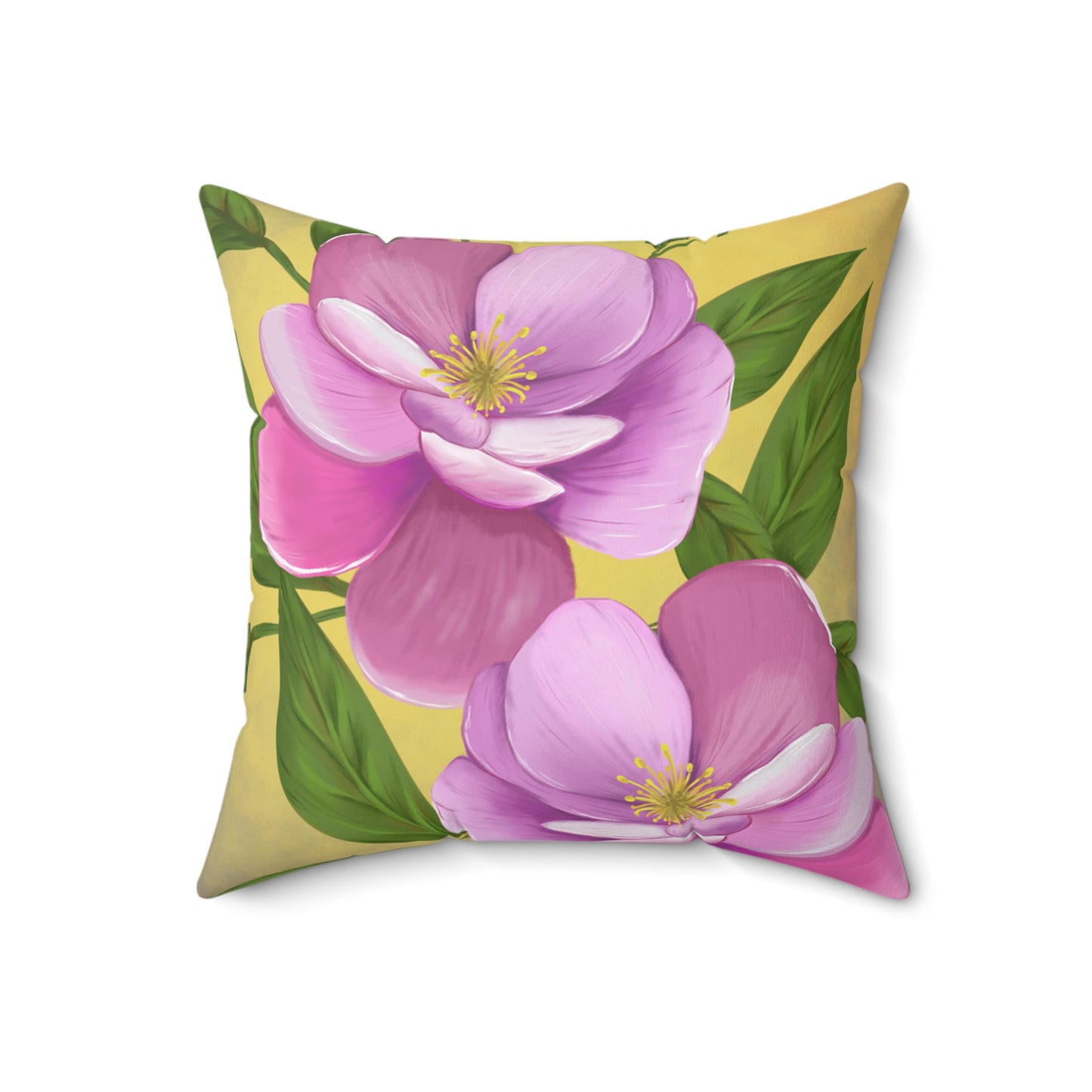 Spun Polyester Square Pillow