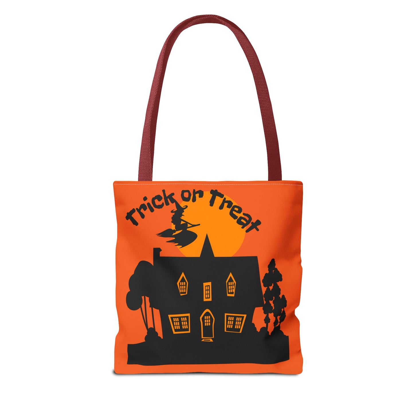 Halloween Tote Bag, Spooky Witch Design, Trick or Treat Bag, Fall Accessory, Seasonal Shopping Bag, Festival Gift