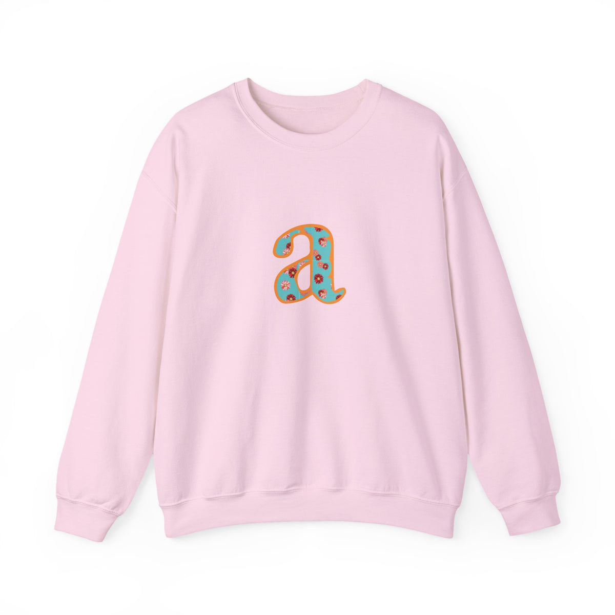Personalized Initial Sweatshirt, Cozy Unisex Crewneck, Custom Gift for Her, Monogrammed Apparel, Perfect for Birthdays and Holidays
