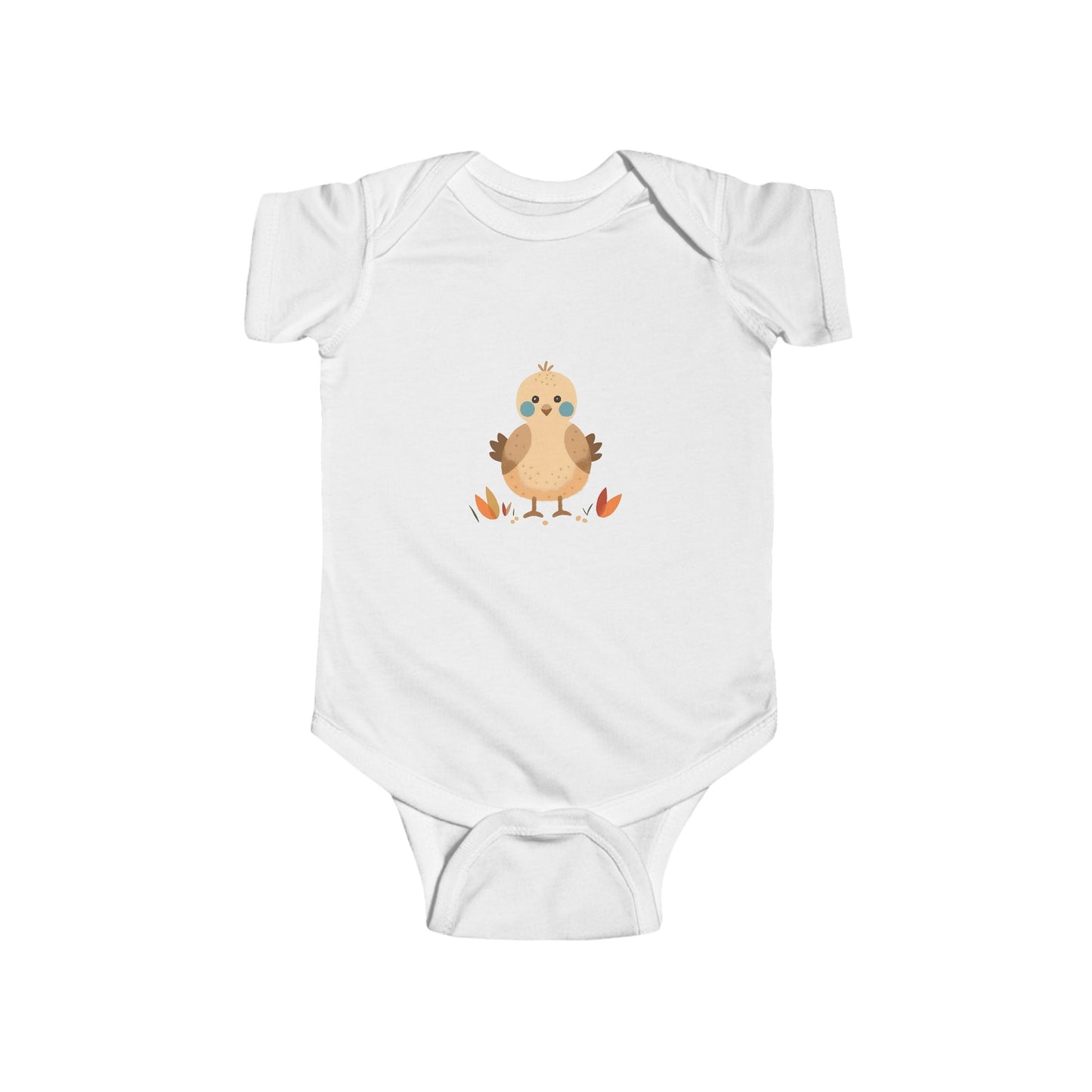 Cute Chick Infant Bodysuit, Adorable Baby Outfit, Customizable Baby Clothing, Baby Shower Gift, Easter Bodysuit