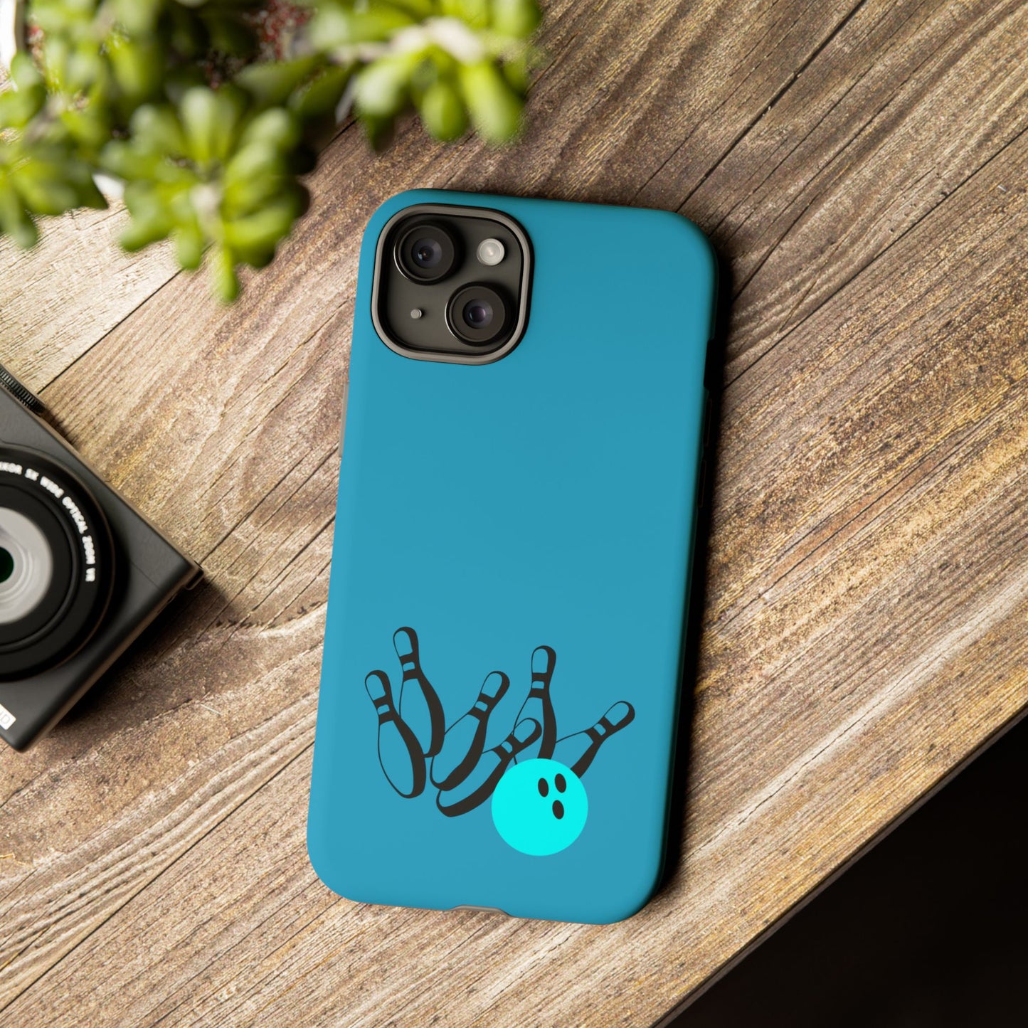 Bowling Phone Case, Tough Cases for Bowling Enthusiasts, Fun Gift for Bowlers, Unique Phone Accessory, Sports Themed Cases