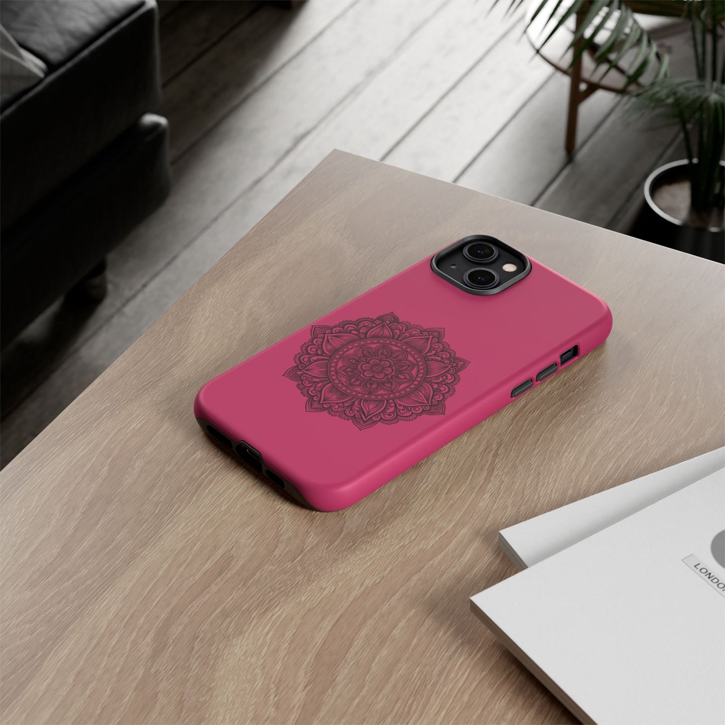 Vibrant Mandala Phone Case, Artistic Protection Cover, Gift for Her, Trendy Accessories, Birthday or Holiday Present