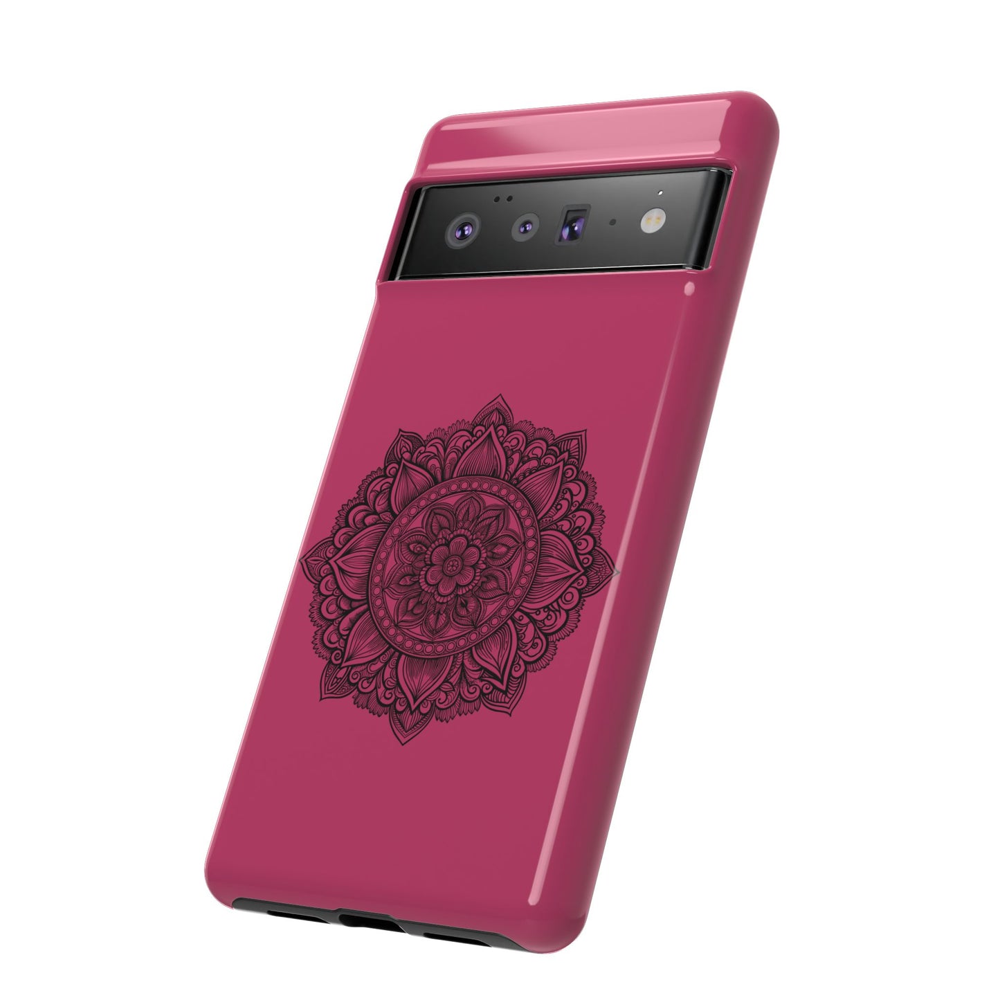 Vibrant Mandala Phone Case, Artistic Protection Cover, Gift for Her, Trendy Accessories, Birthday or Holiday Present
