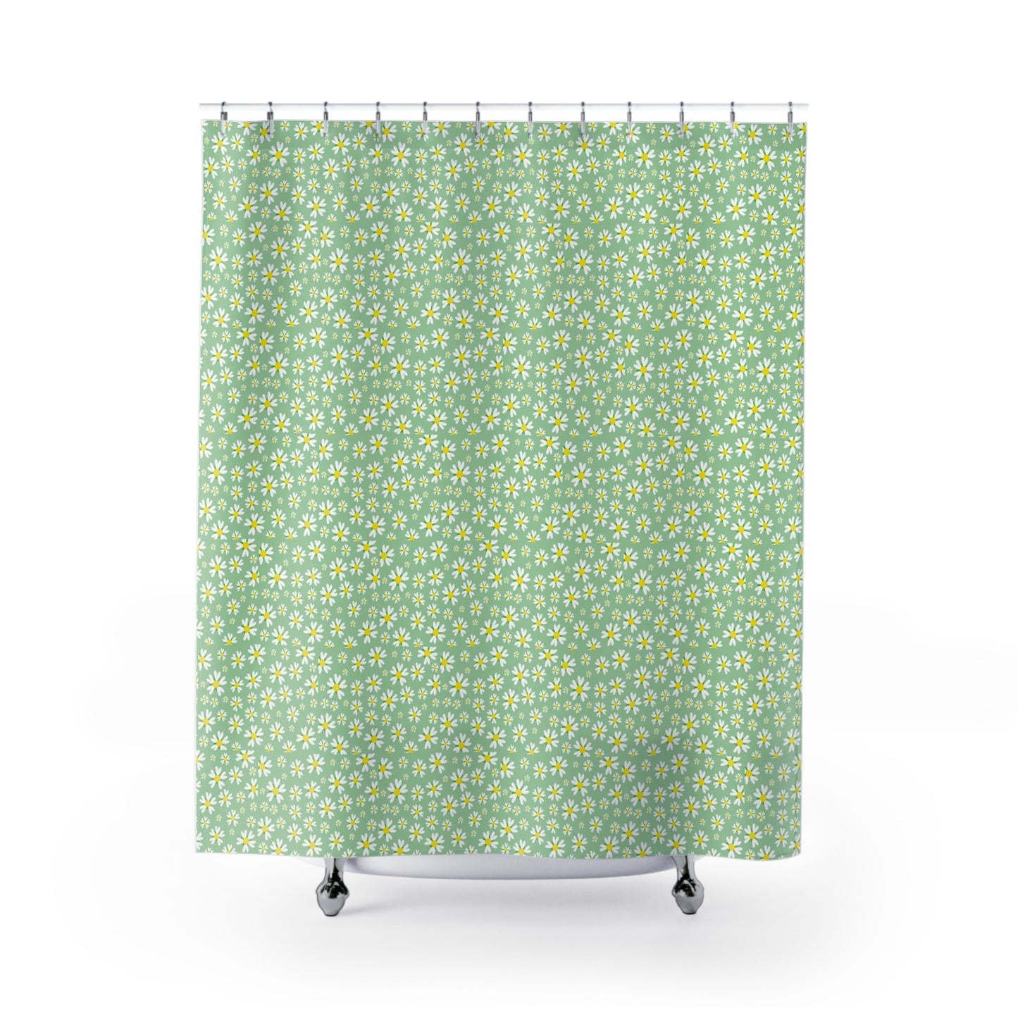 Floral Shower Curtain - Brighten Your Bathroom Decor, Perfect for Spring, Nature Lovers, and Home Makeovers, Gift for Housewarming