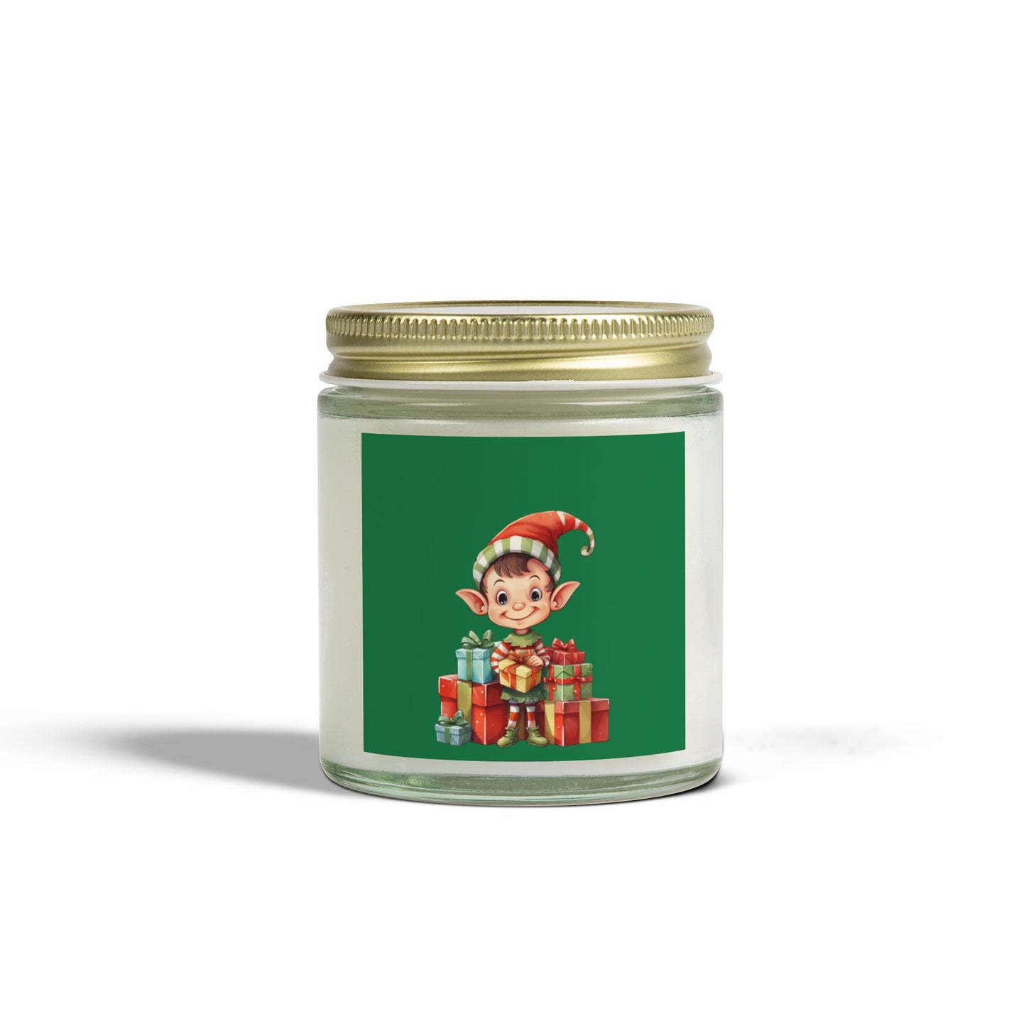 Elf-Themed Scented Candles - Holiday Cheer, Christmas Gift, Home Decor, Cozy Vibes, Aromatherapy