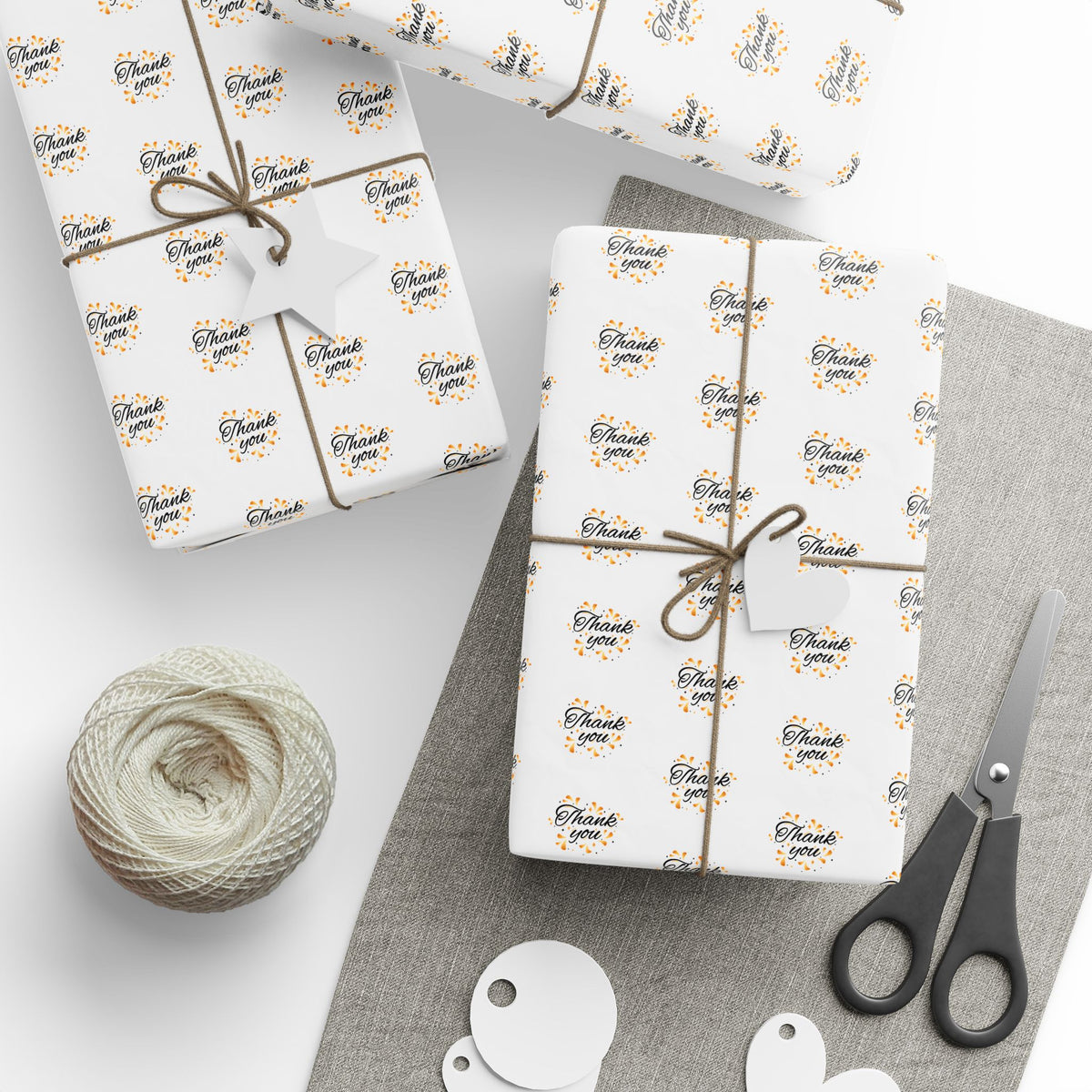 Wrapping Paper Roll — Thank you wrapping paper