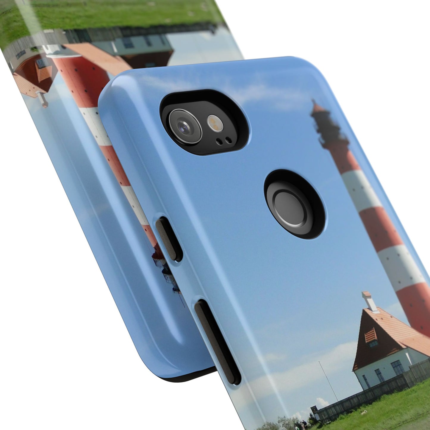 Lighthouse Phone Case - Coastal Vibes, Nautical Gift, Ocean Lover Accessory, Beach Aesthetic, Customizable Design