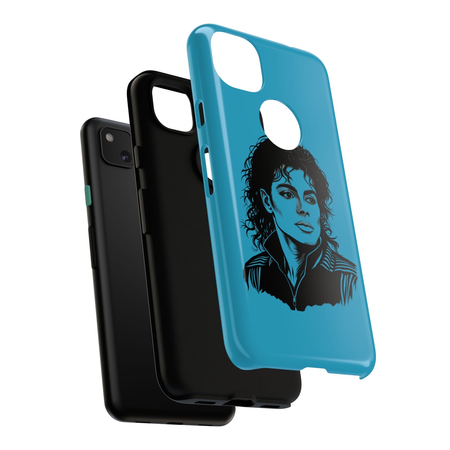 Michael Jackson Phone Case - Tough Cases, Pop Music Gifts, Retro Art, Unique Phone Accessories, Vintage Design