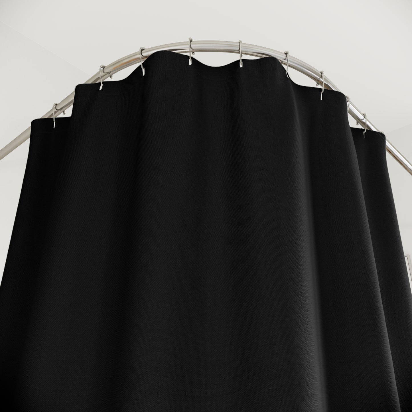 Elegant Black Rose Shower Curtain, Floral Bathroom Decor, Stylish Home Accessory, Gift for Homeowners, Modern Design
