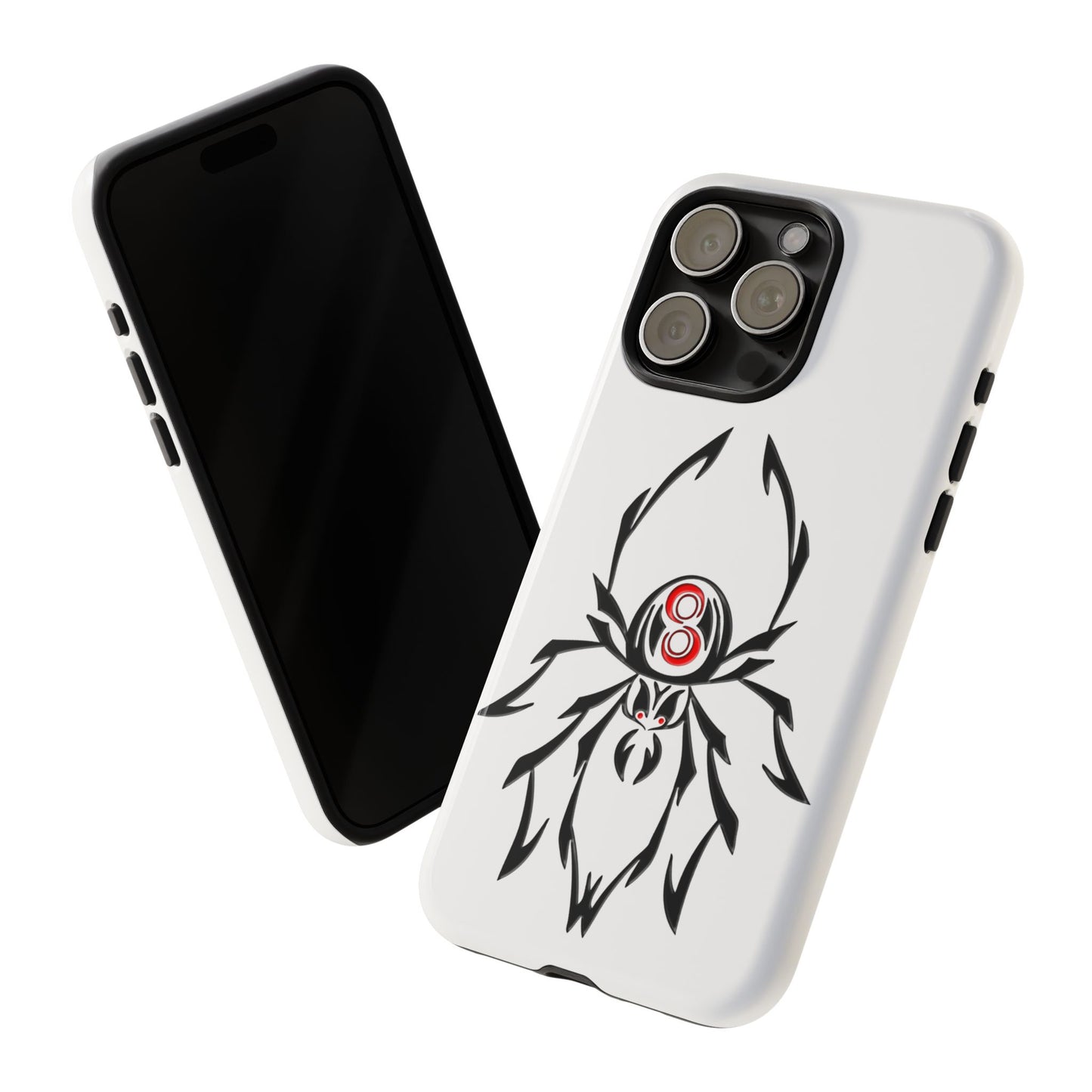 Spider Phone Case, Tough Cases, Stylish Accessory, Gift for Teens, Unique Design, Halloween Decor