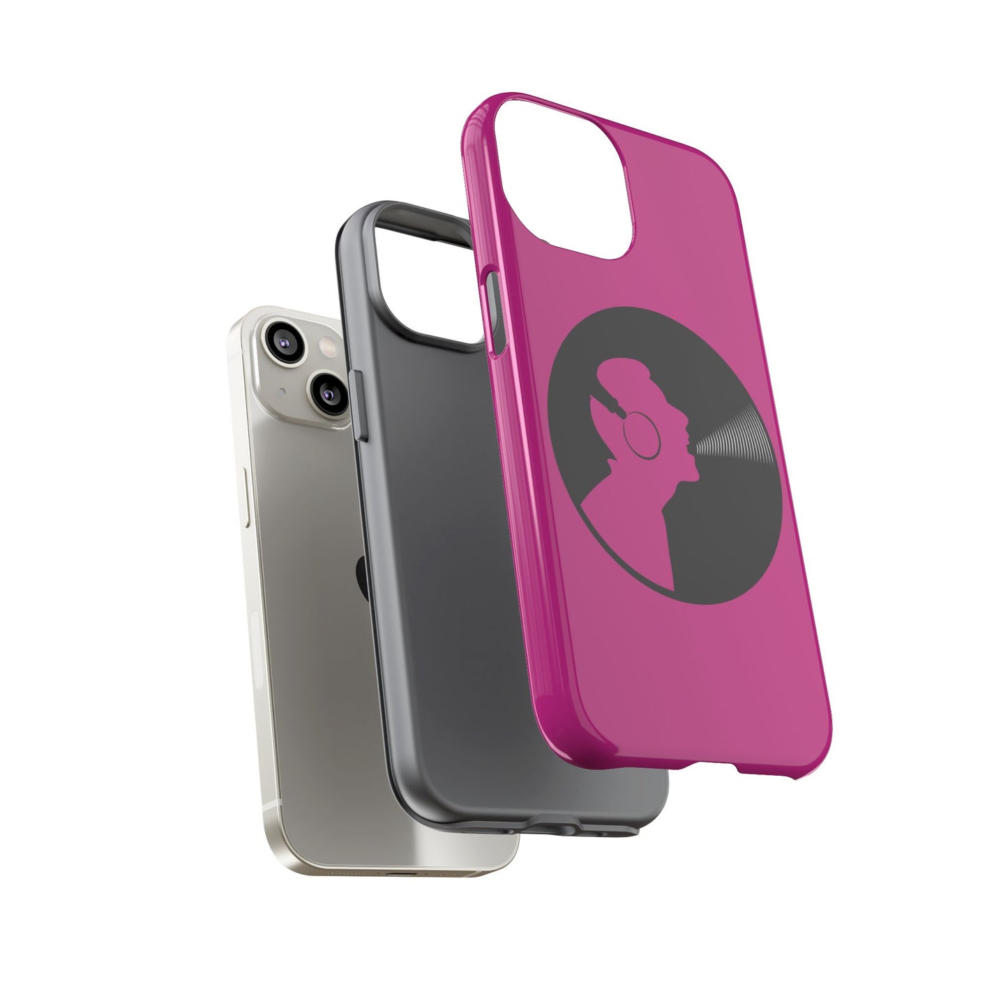 Stylish Phone Case for Music Lovers, Vibrant Tough Cases, Custom iPhone Cover, Gift for Her, Trendy Accessories