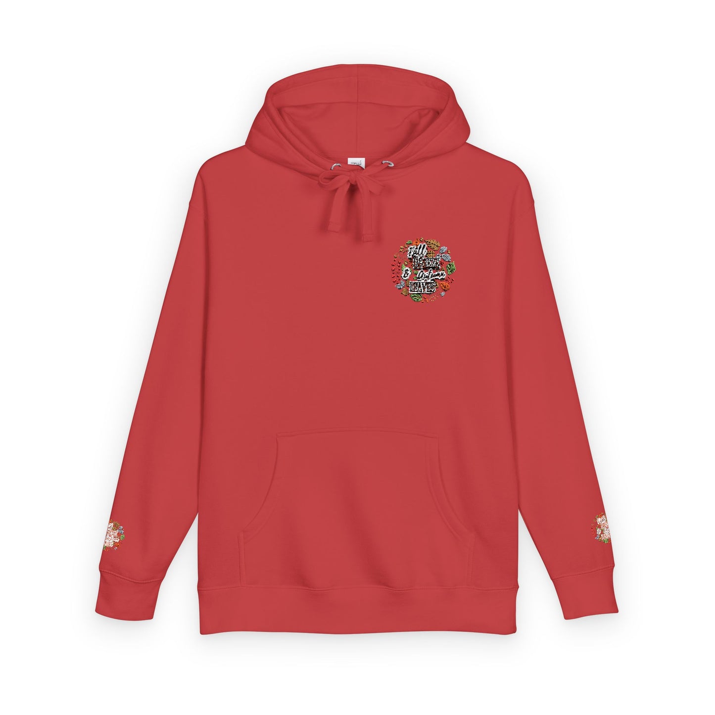 Floral Unisex Fleece Hoodie - Cozy Gift for Nature Lovers, Perfect for Fall, Spring, Birthdays, Relaxation, Outdoor Activities