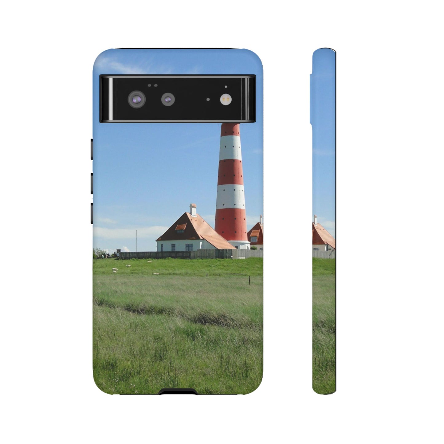 Lighthouse Phone Case - Coastal Vibes, Nautical Gift, Ocean Lover Accessory, Beach Aesthetic, Customizable Design