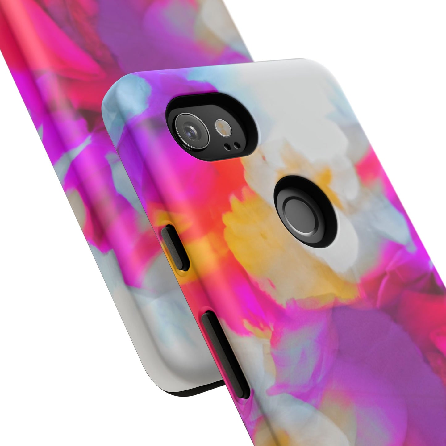 Floral Phone Case: Stylish Art for Your Device, Tough Cases, Gift for Her, Flower Print, Trendy Accessories, Phone Protection