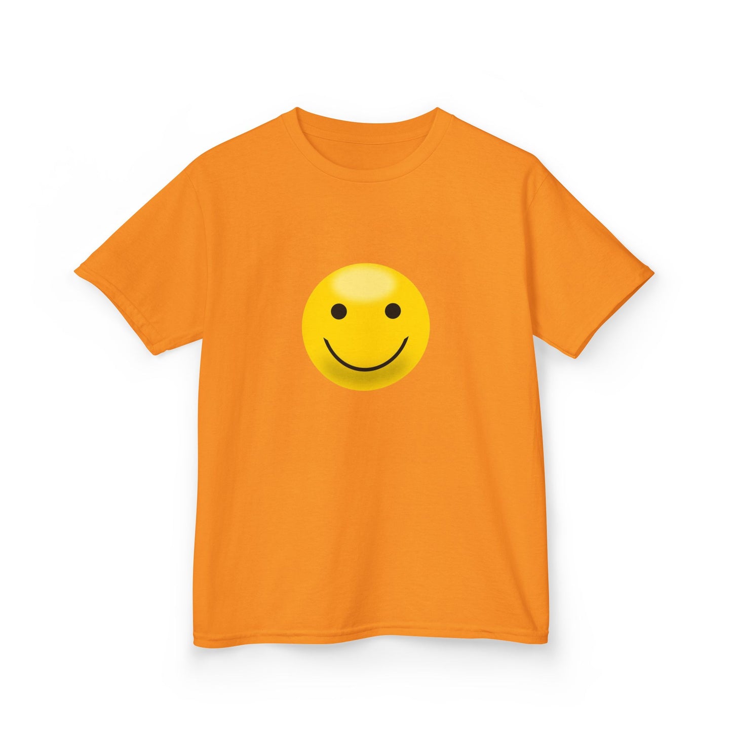 Smiley Face Kids Tee, Funny Kids Shirt, Cute Summer Tee, Gift for Kids, Playful Children